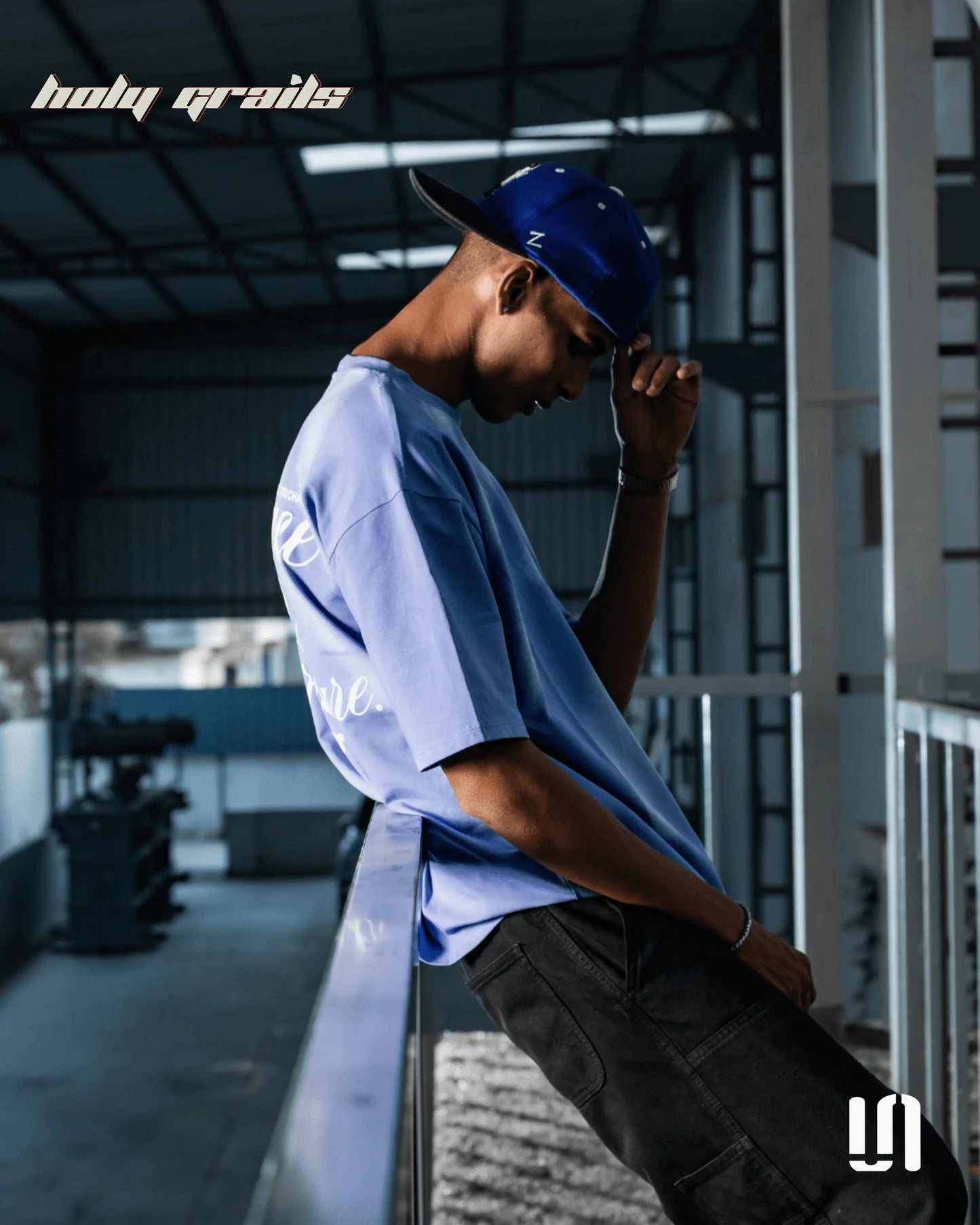Peace n Pleasure Blue Wash Tee HG x Sullitt