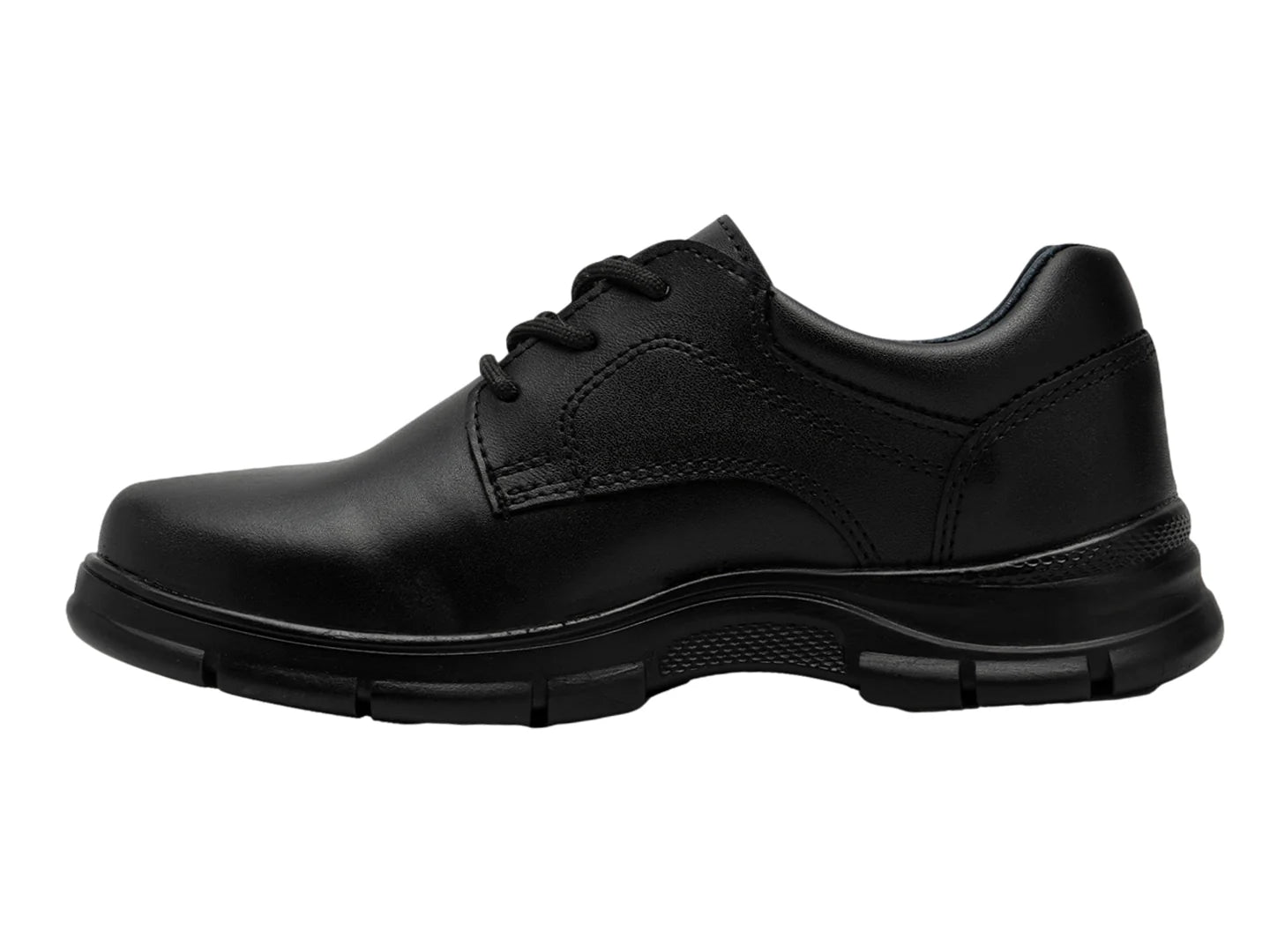 YUYIN Zapatos Negros para Niño