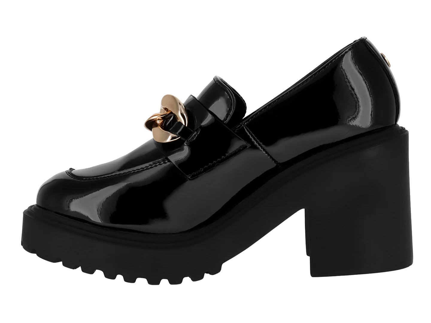 Zapatos Mocasines EFE Charol Negro para Mujer