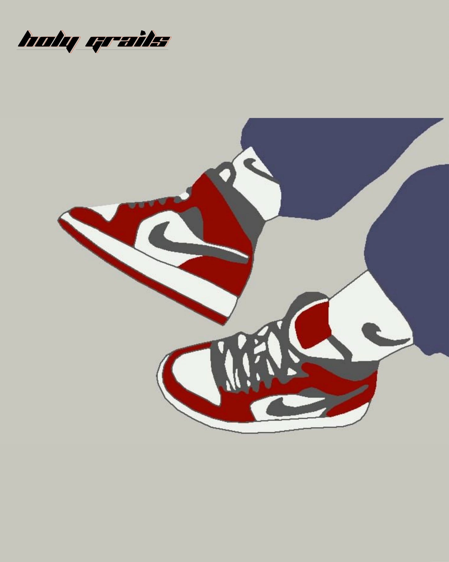 Sneakerhead Hand Tufted Rug