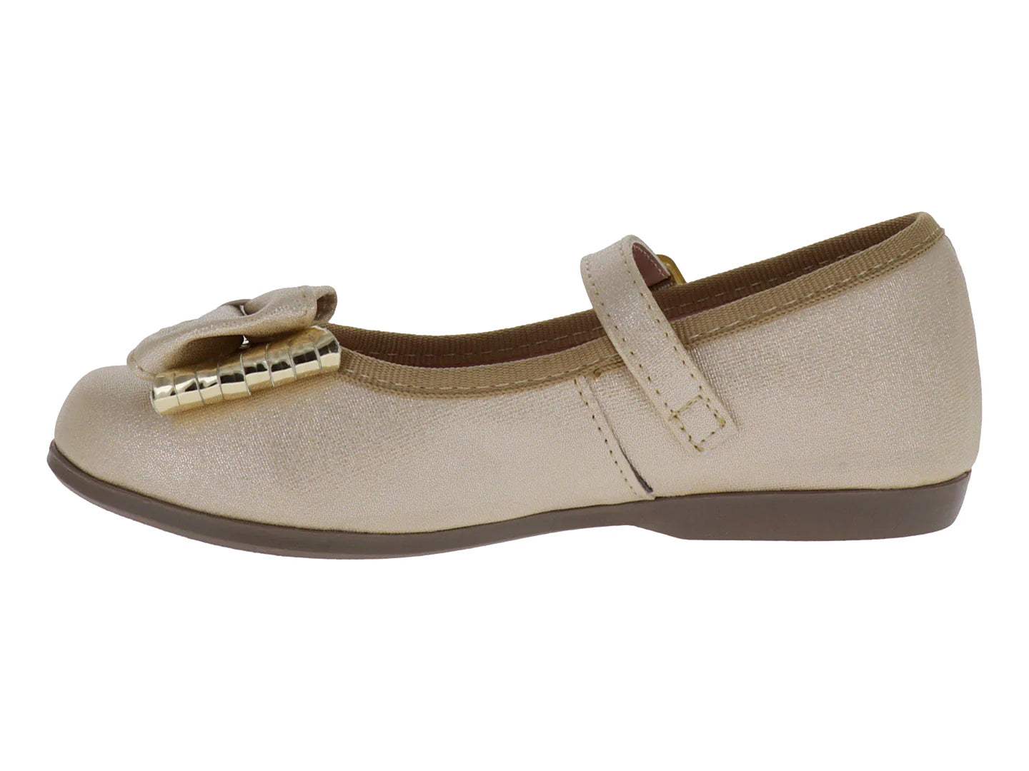 Zapatos Planos FM KIDS Dorado para Niña