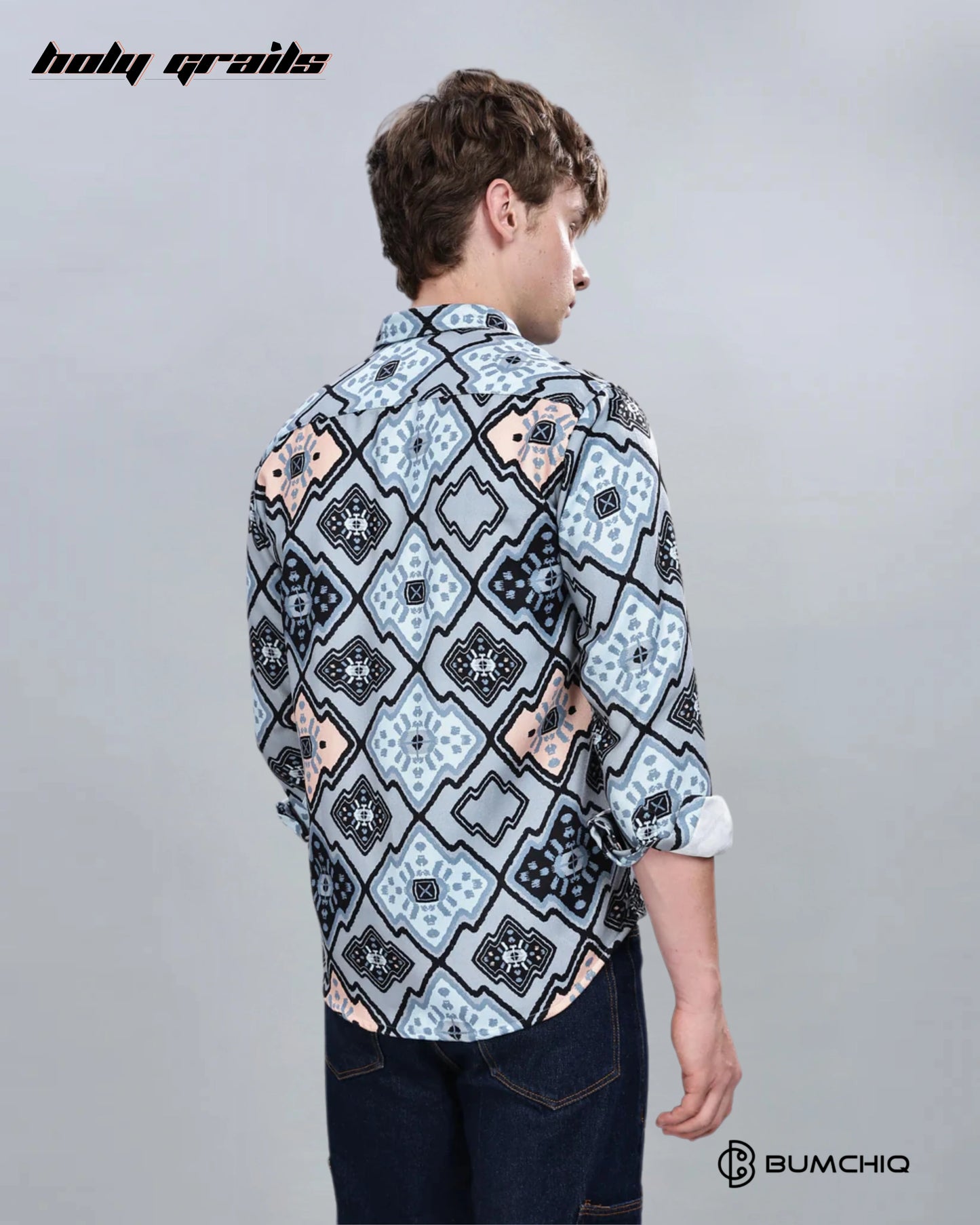 Enigmatic Blue Overshirt HG x Bumchiq