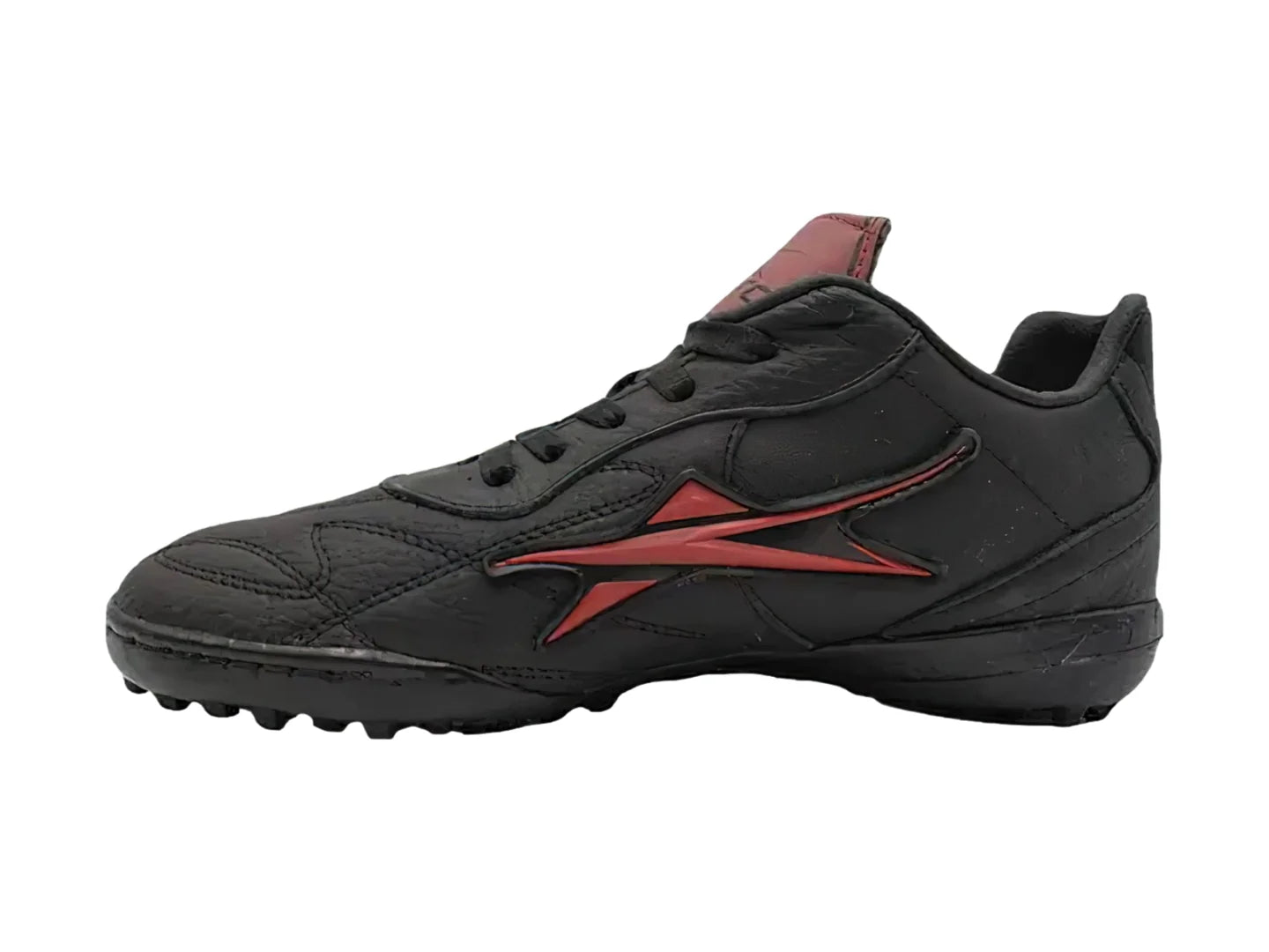 Tenis de Fútbol EESCORD Negro Rojo para Niño