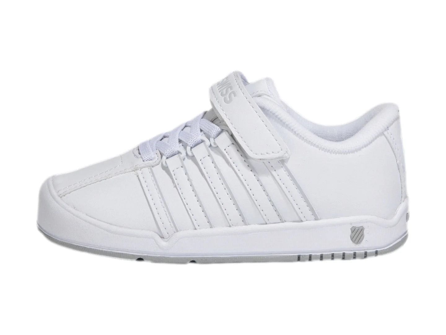 Tenis K Swiss Ontare VLC para Niño Color Blanco y Gris