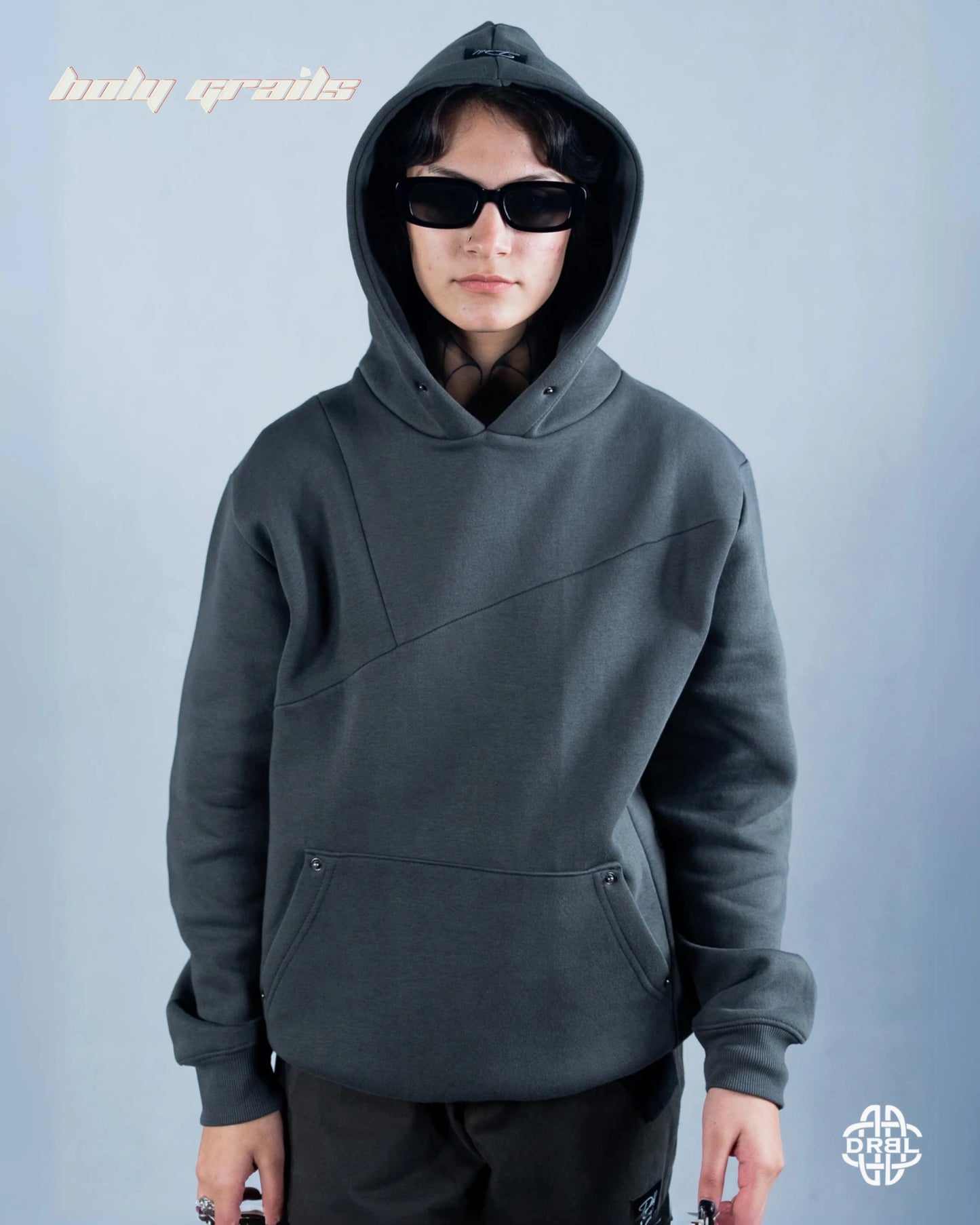 Serene Grey Flint Hoodie HG x DRBL