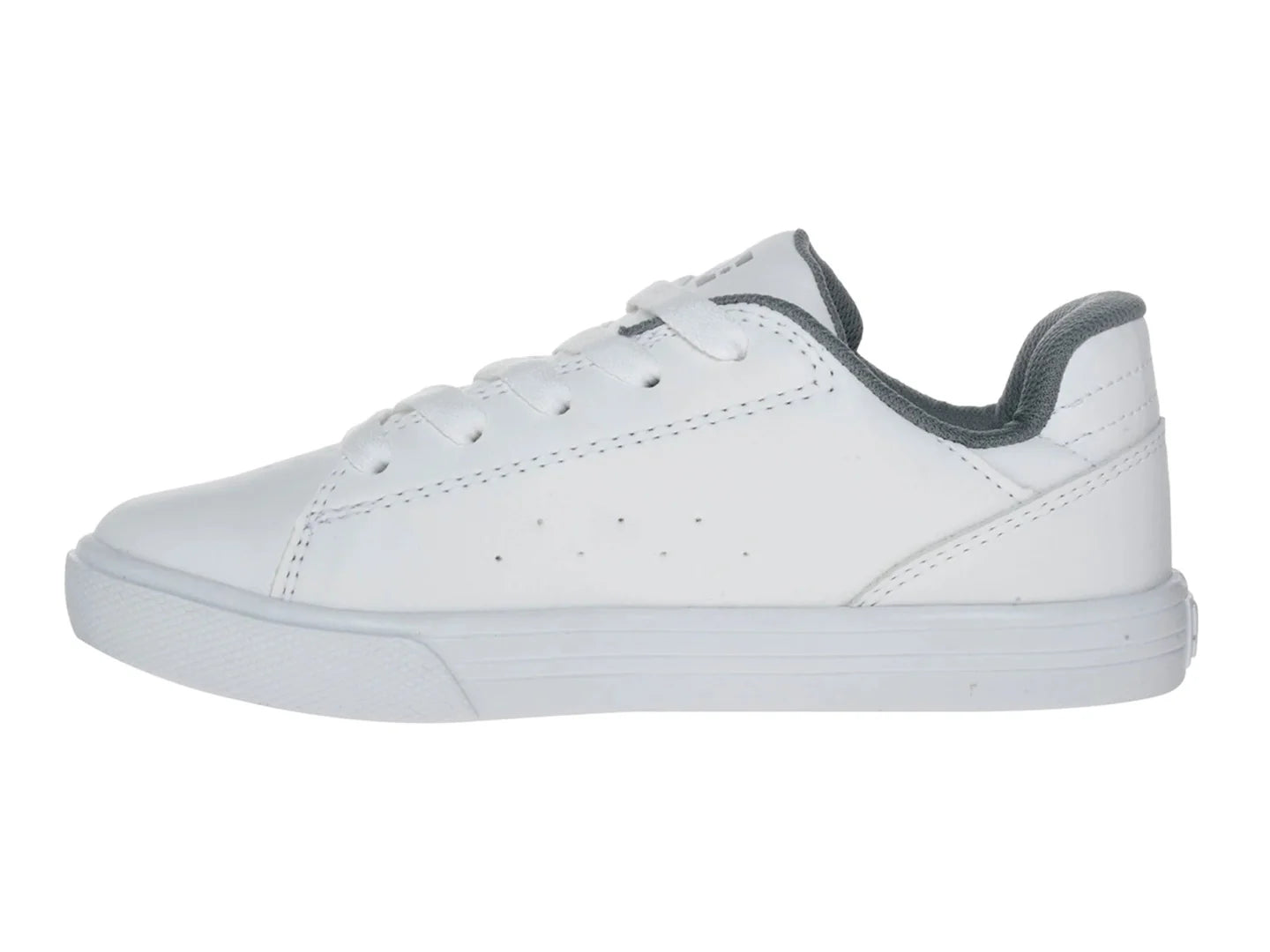 Tenis DC Shoes Notch SN para Niño Color Blanco y Gris