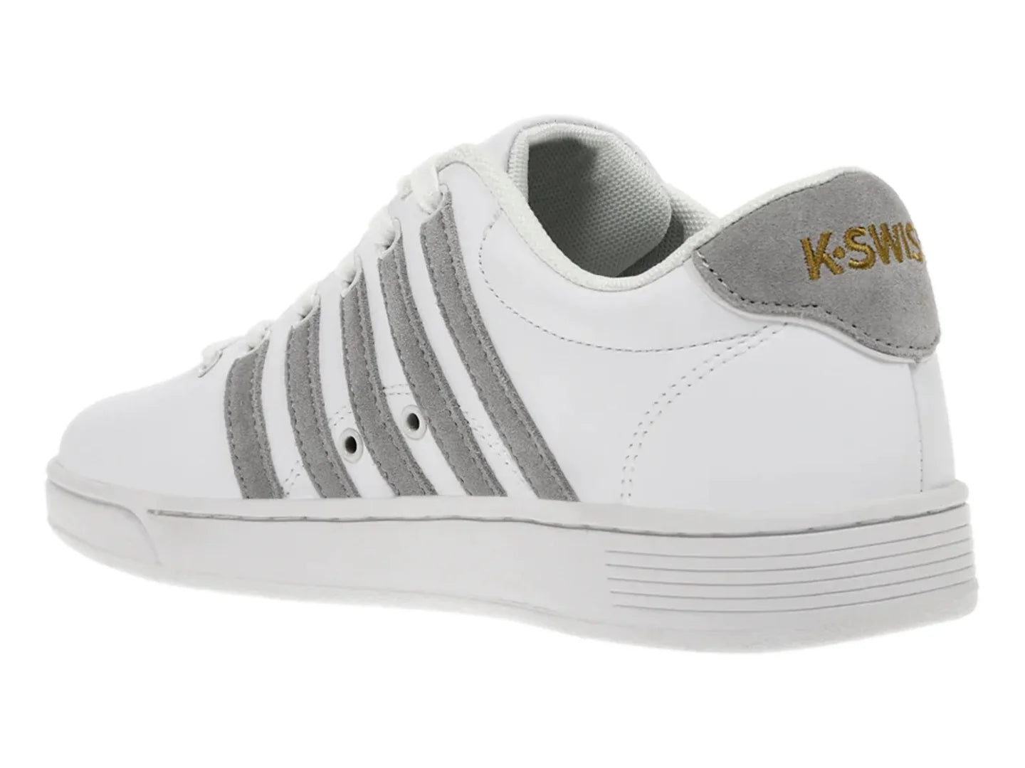 Tenis K Swiss Court Pro II SDE Blanco y Gris para Hombre