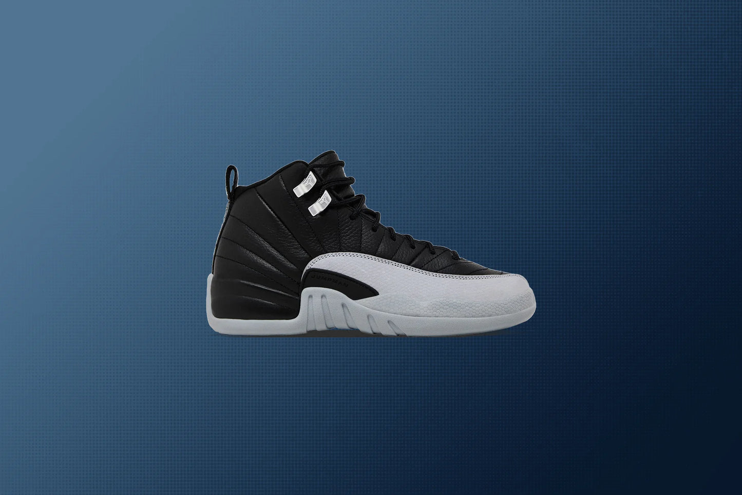 Air Jordan 12 Retro GS Barons Black Wolf Grey White