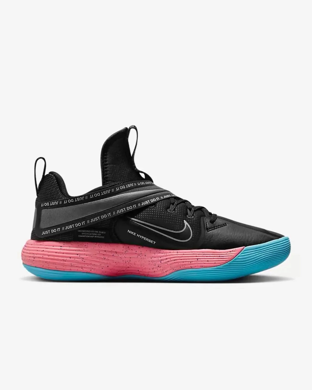 Tênis Nike React HyperSet 1 Vôlei Preto Rosa