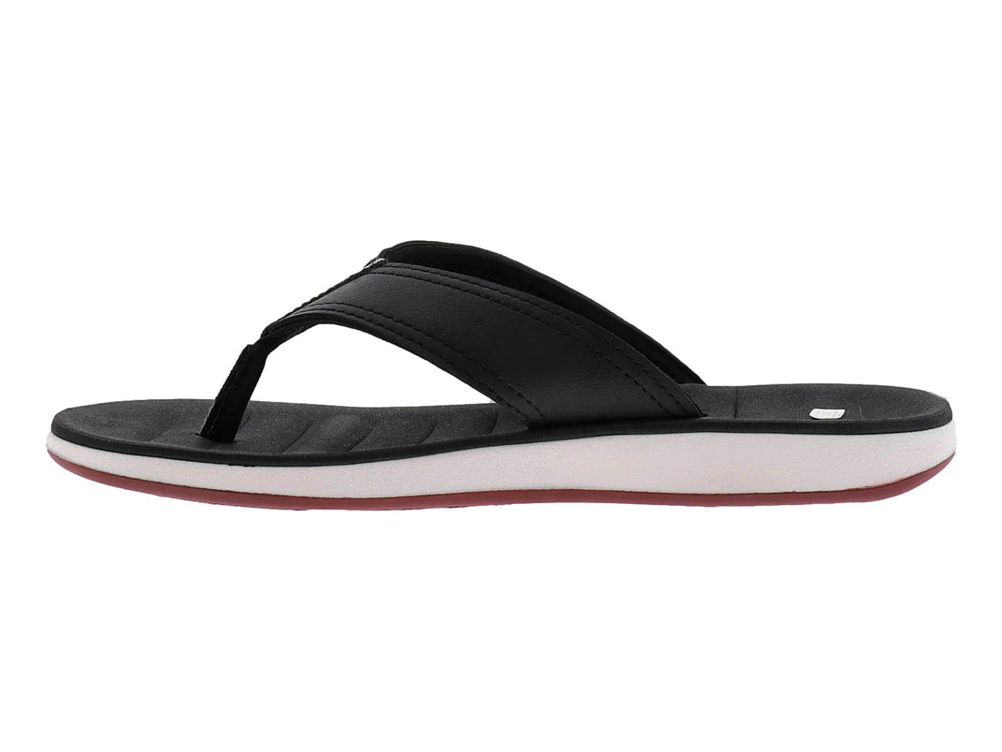 Sandalias Cartago Blanco Negro Bordo para Hombre