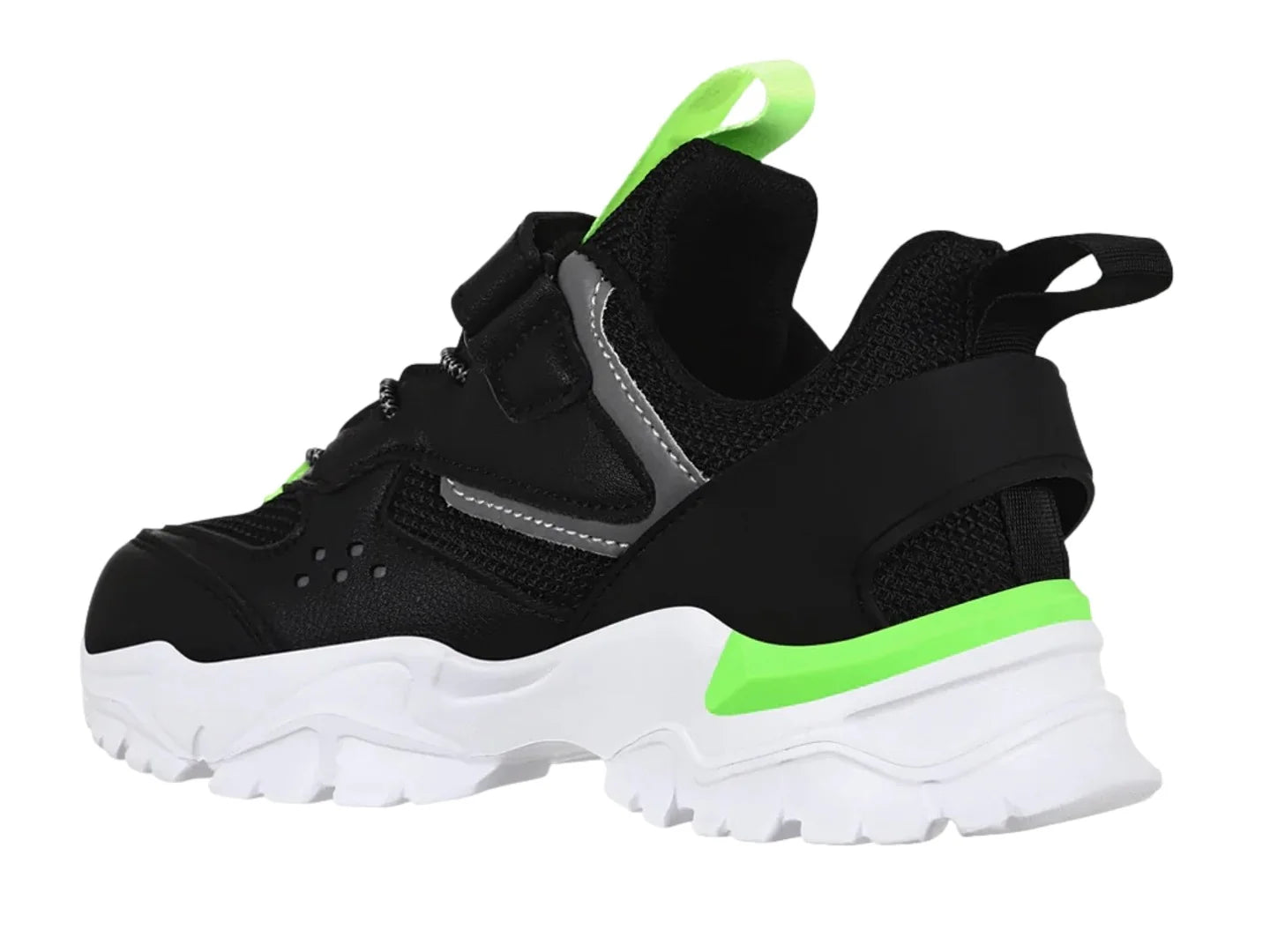 Tenis K SWISS Ben Negro con Lima para Niño