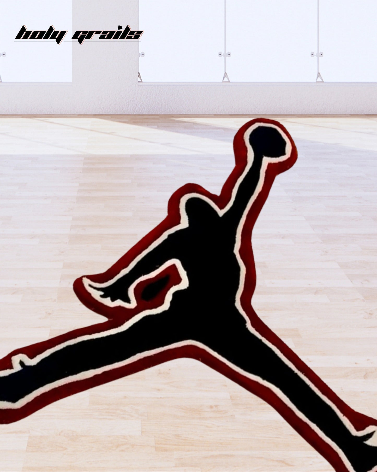 Jumpman Slam Hand Tufted Rug