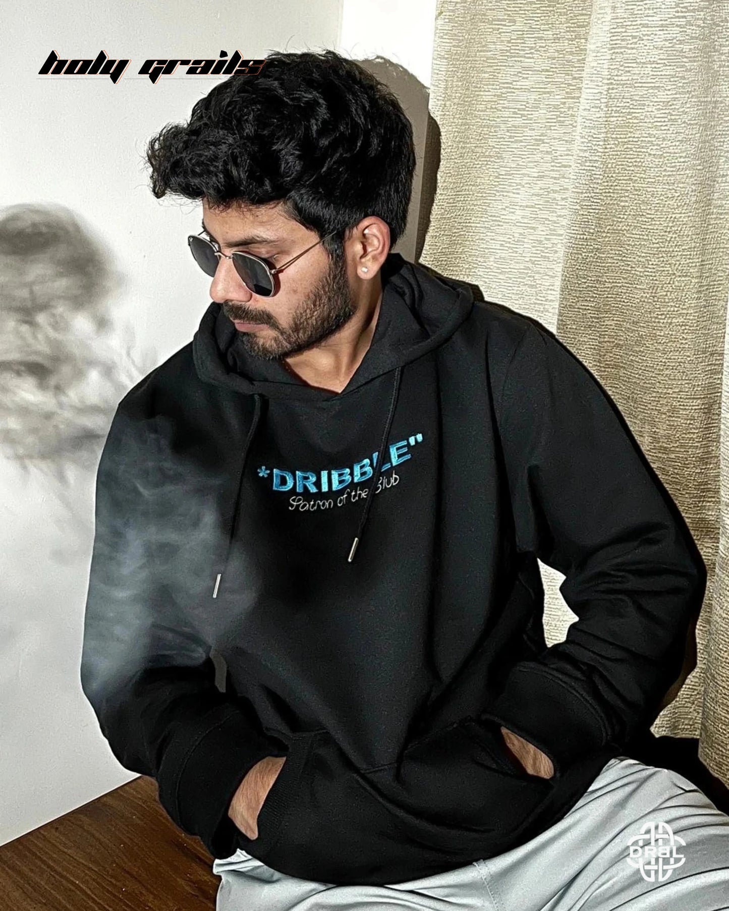 Turn the Feeling Off Black Hoodie HG x DRBL