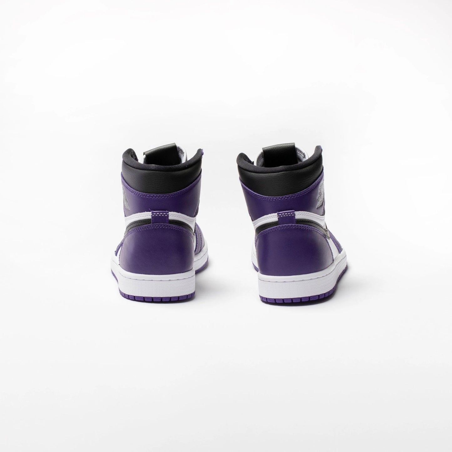 Air Jordan 1 Retro High Top OG Mens Lifestyle Shoe White Court Purple Black Limit One Per Customer