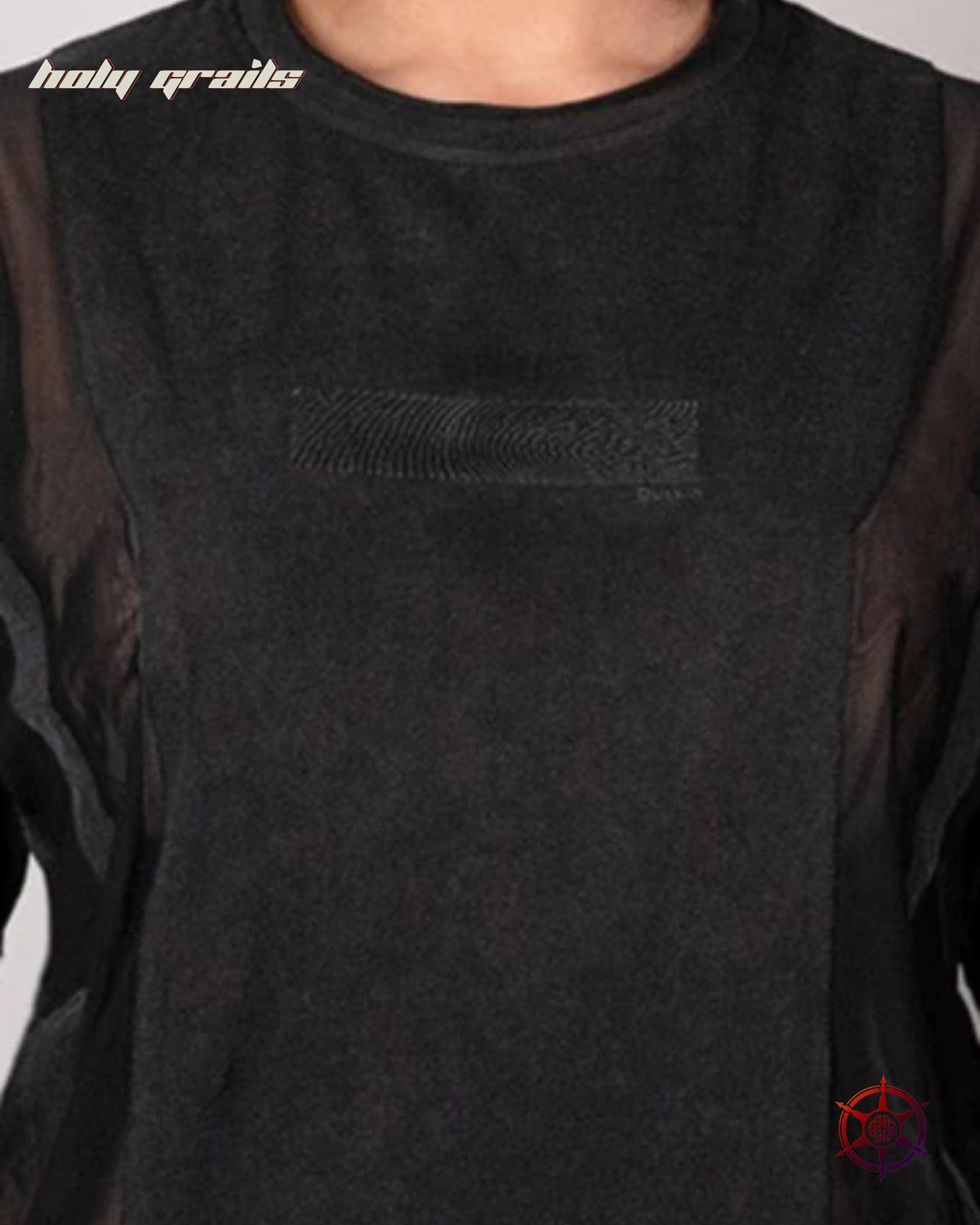 Carbon Veil Oversized Tee HG x Duskin