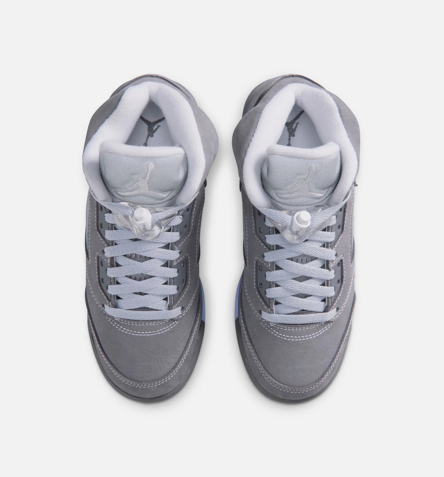 Air Jordan 5 Retro Wolf Grey Grade School Lifestyle Shoe Light Graphite White Wolf Grey