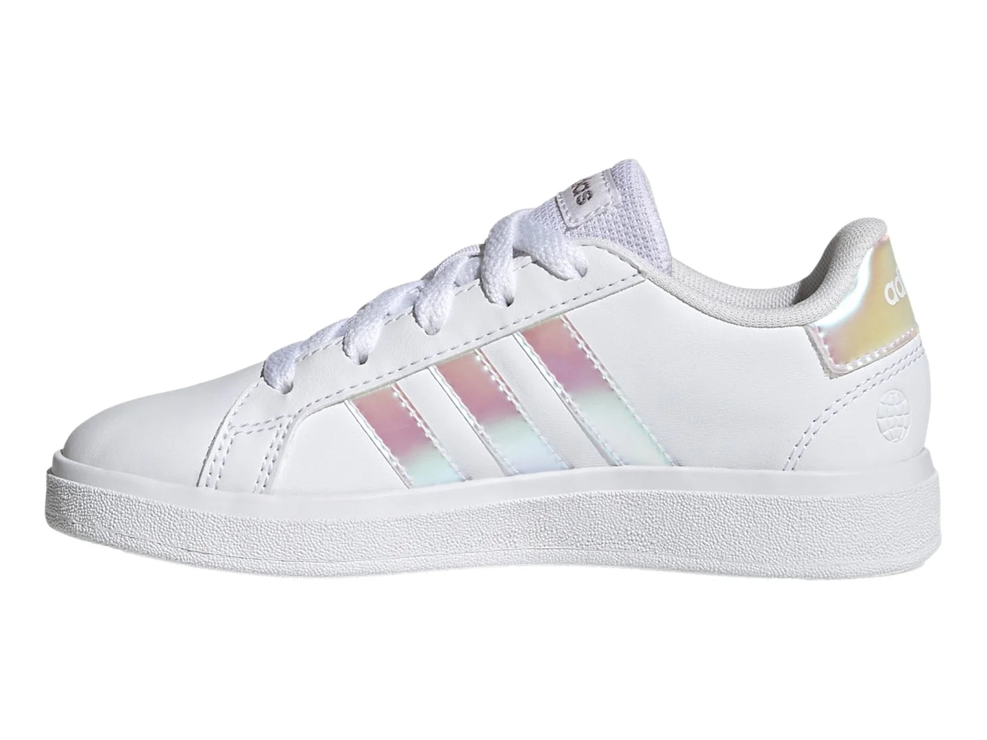 Tenis Adidas Grand Court 20 K Blancos para Niña