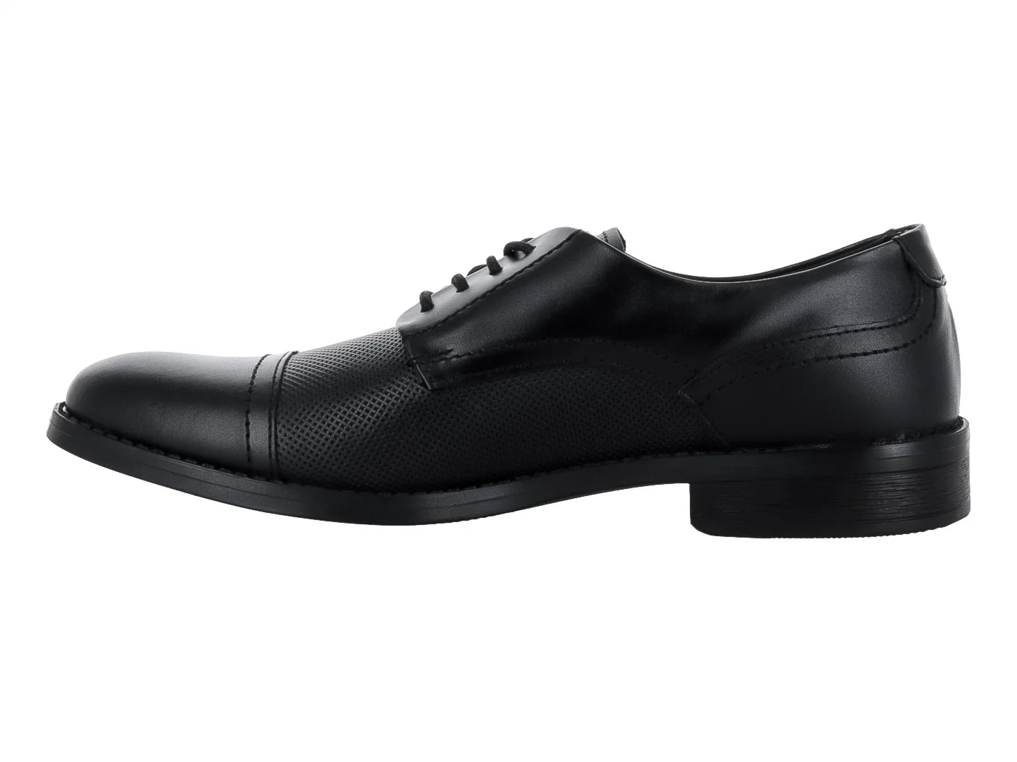 Zapatos Romanos de Piel Negro para Hombre
