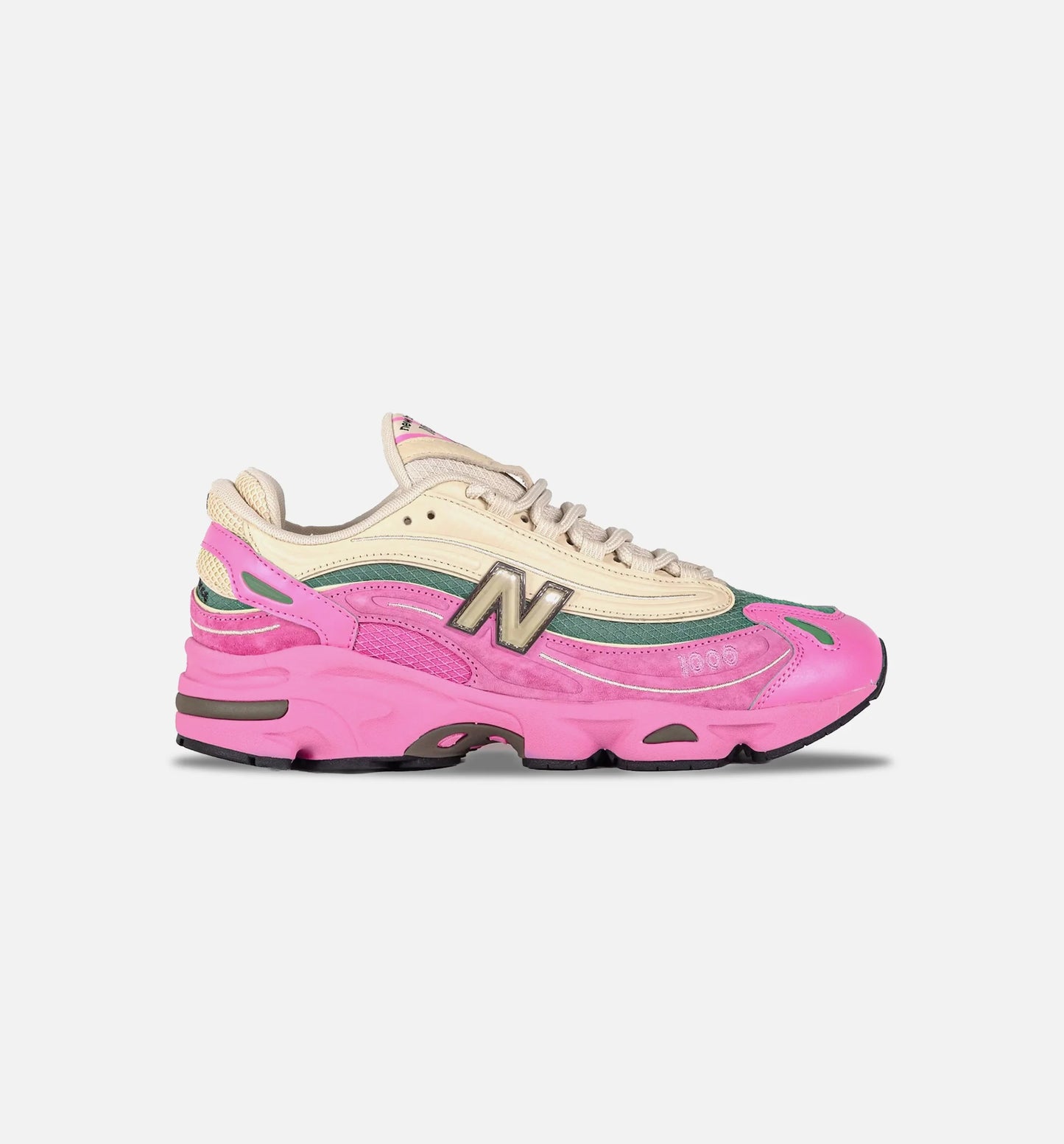M1000 Tan Pink Mens Lifestyle Shoe Tan Pink Green