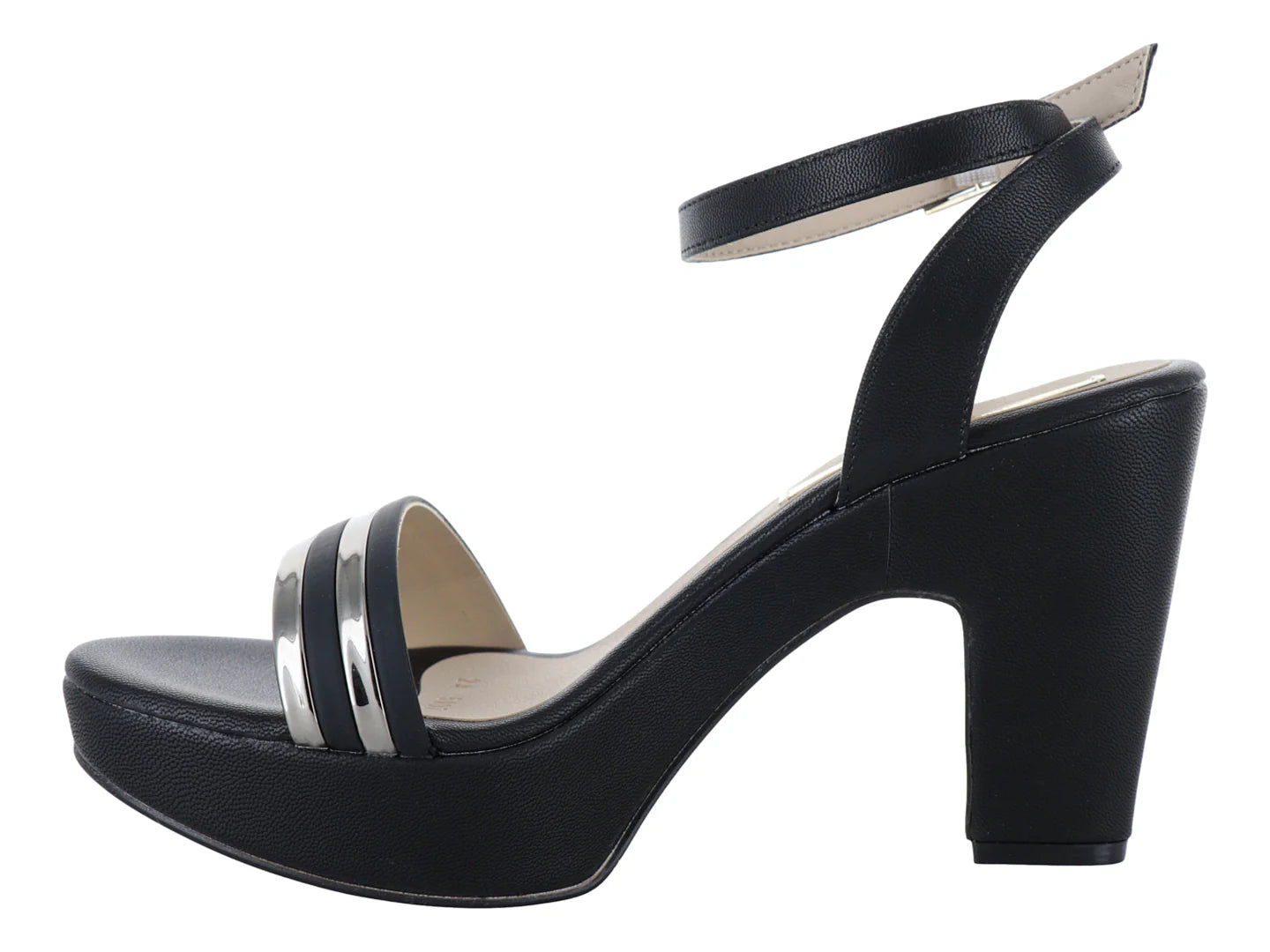 Sandalias de Tacón Alto Paulie Negro para Mujer