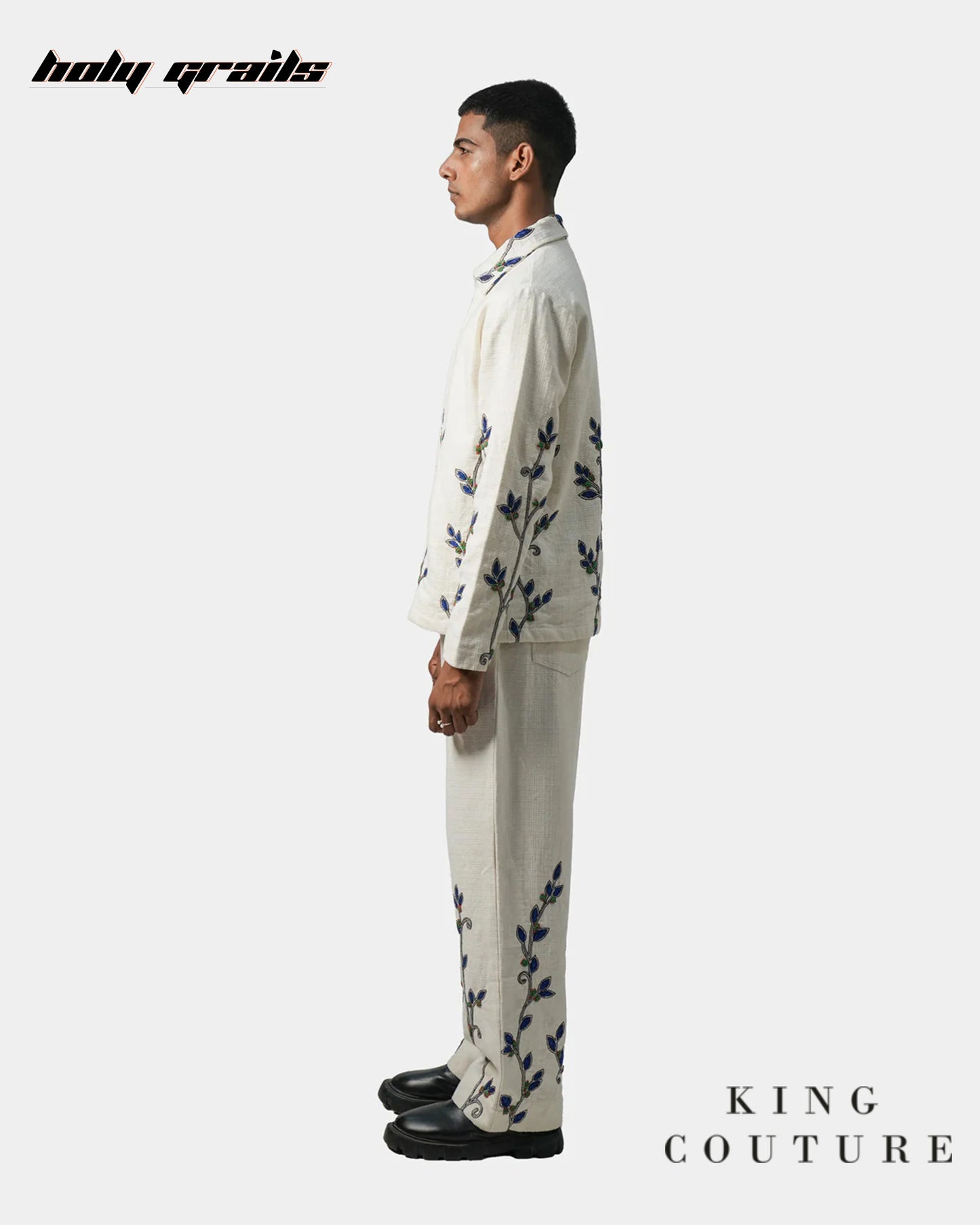 Staghorn Fern Zipper Jacket HG x King Couture