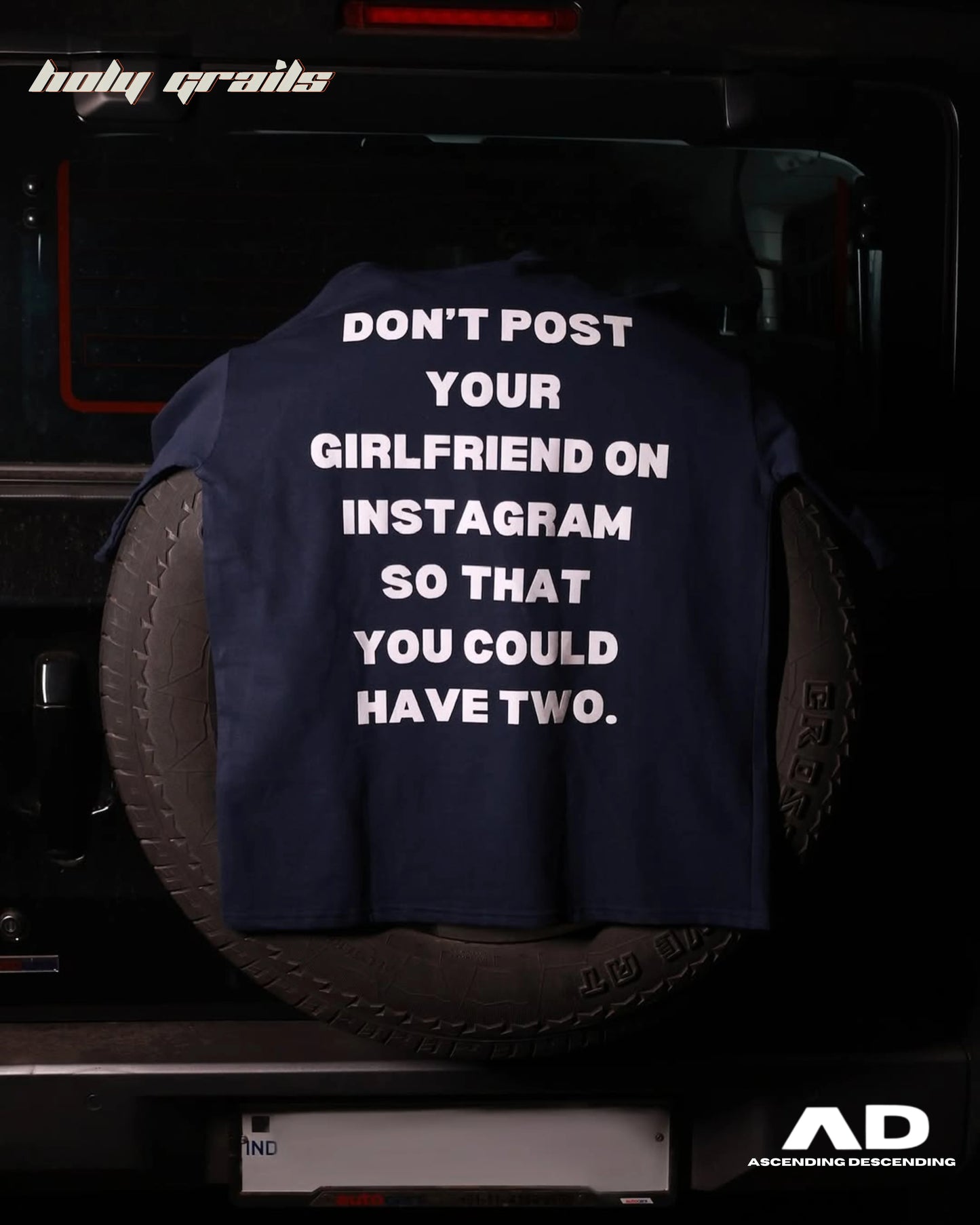 Bodycount Blue Oversize Tee HG x AD