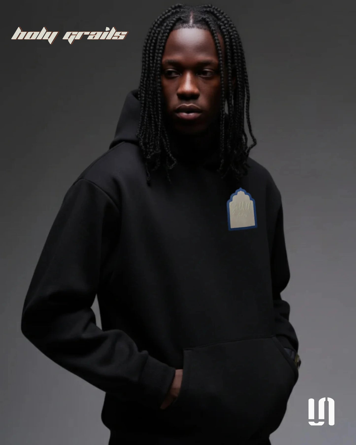 Midnight Lady Smoke Black Hoodie HG x Sullitt