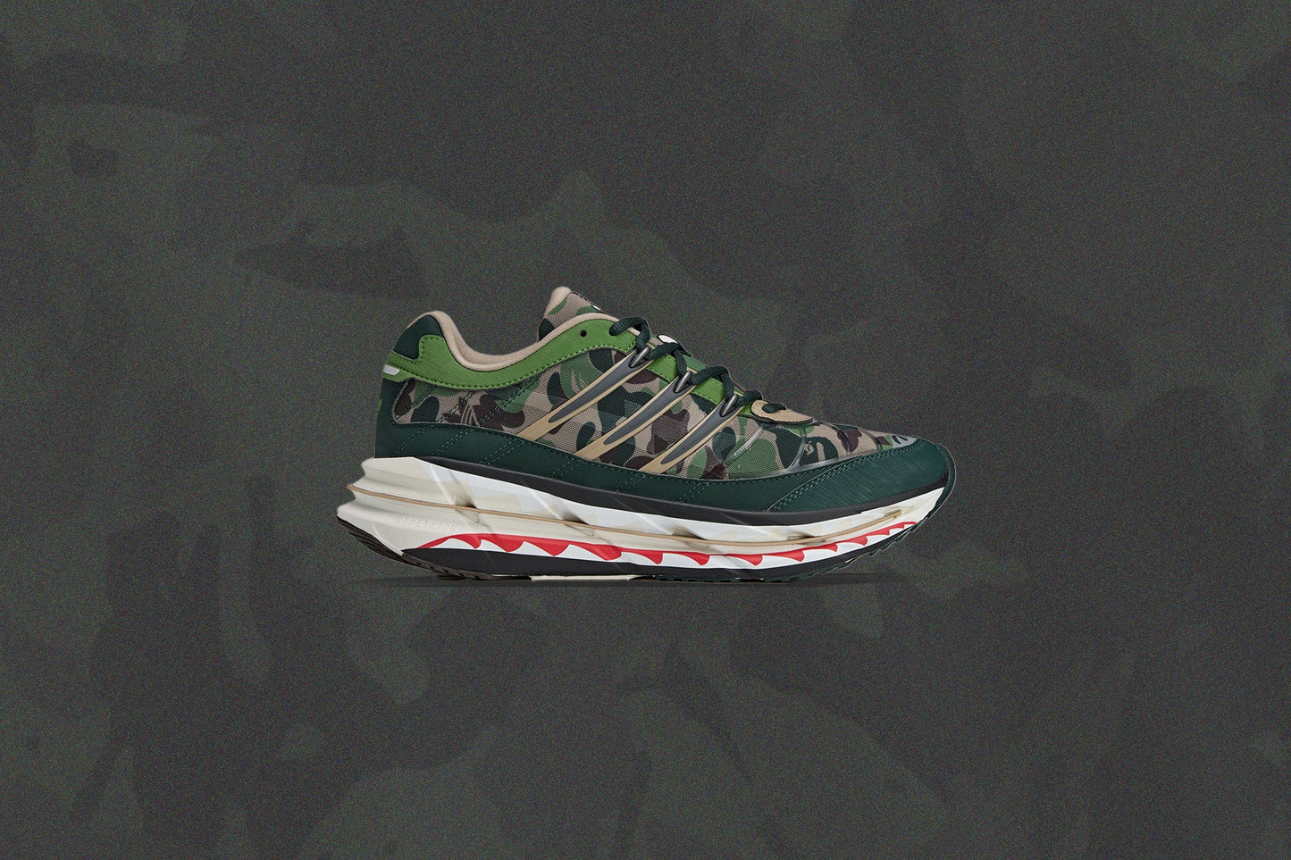 adidas Originals x BAPE Adistar Hrmy Hemp Iron Metallic Off White
