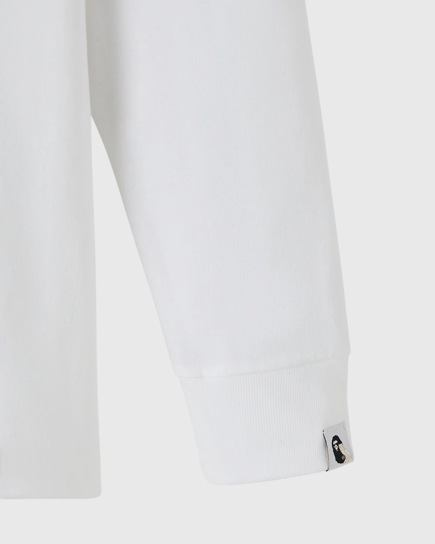 BAPE Generals Long Sleeve Tee White