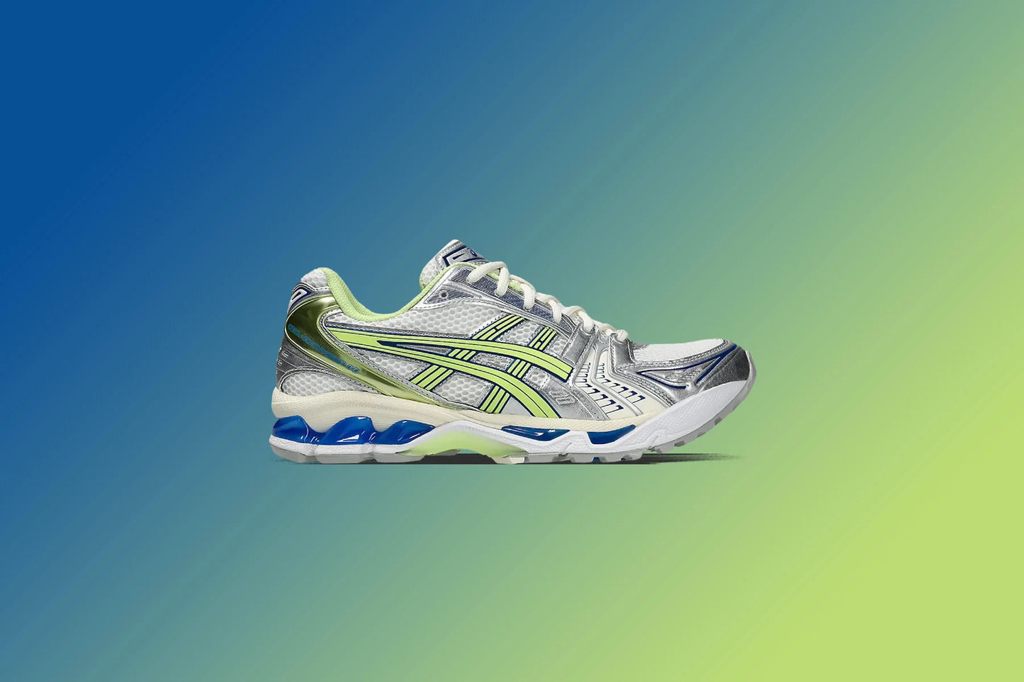 Gel Kayano 14 White Lime Green