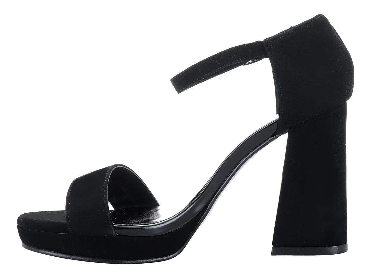 Sandalias de Tacón Clasben Negro para Mujer