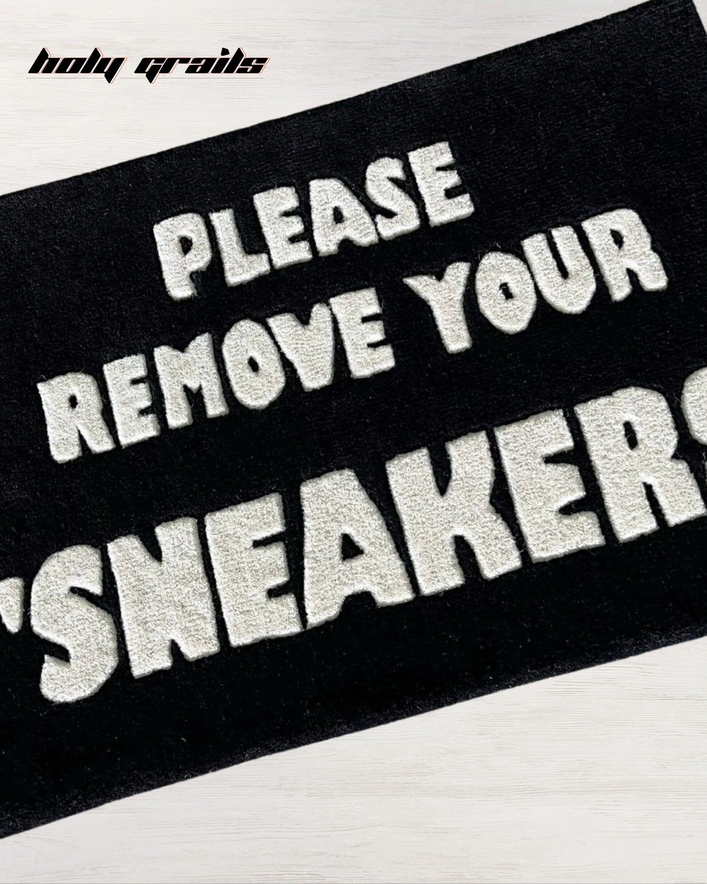 Sneaker Free Zone Hand Tufted Rug