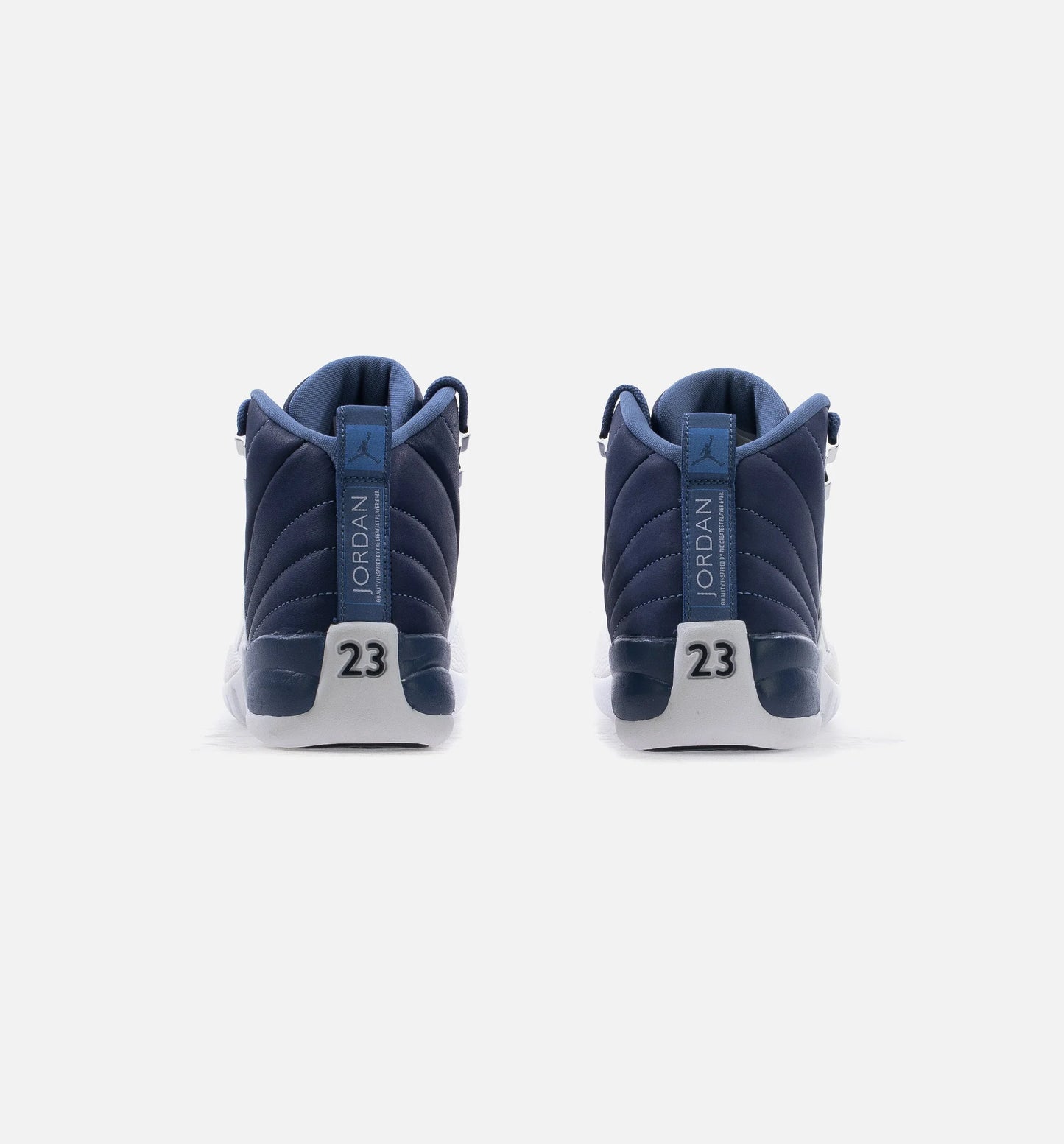 Air Jordan 12 Retro Indigo Grade School Lifestyle Shoe Blue Indigo White