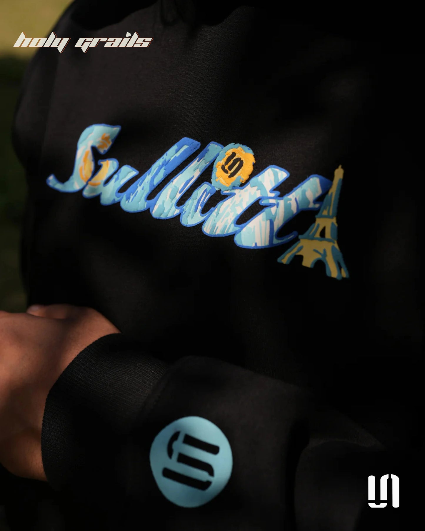 City of Nights Black Hoodie HG x Sullitt