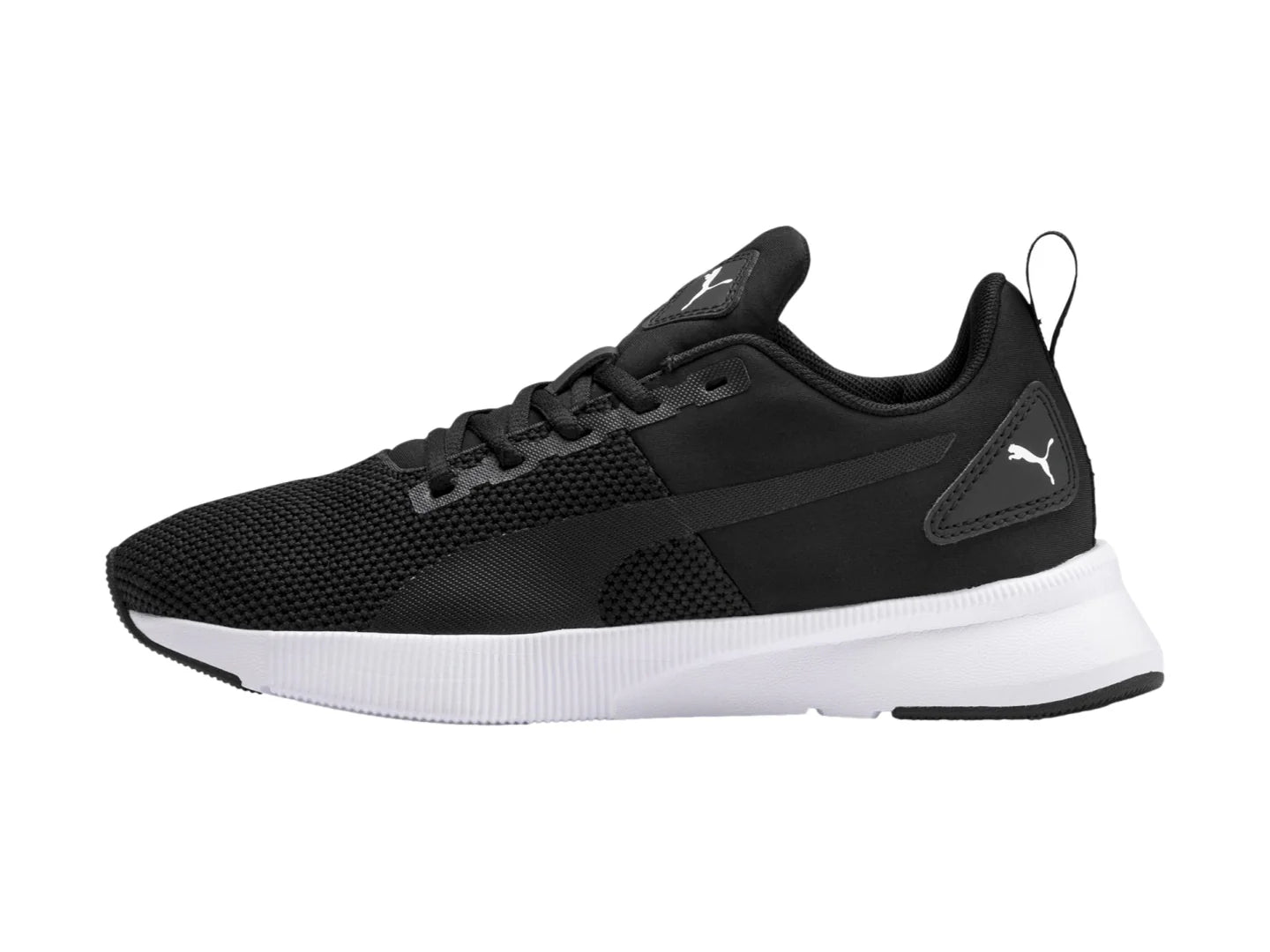 Tenis PUMA Flyer Runner Negro con Blanco para Niño