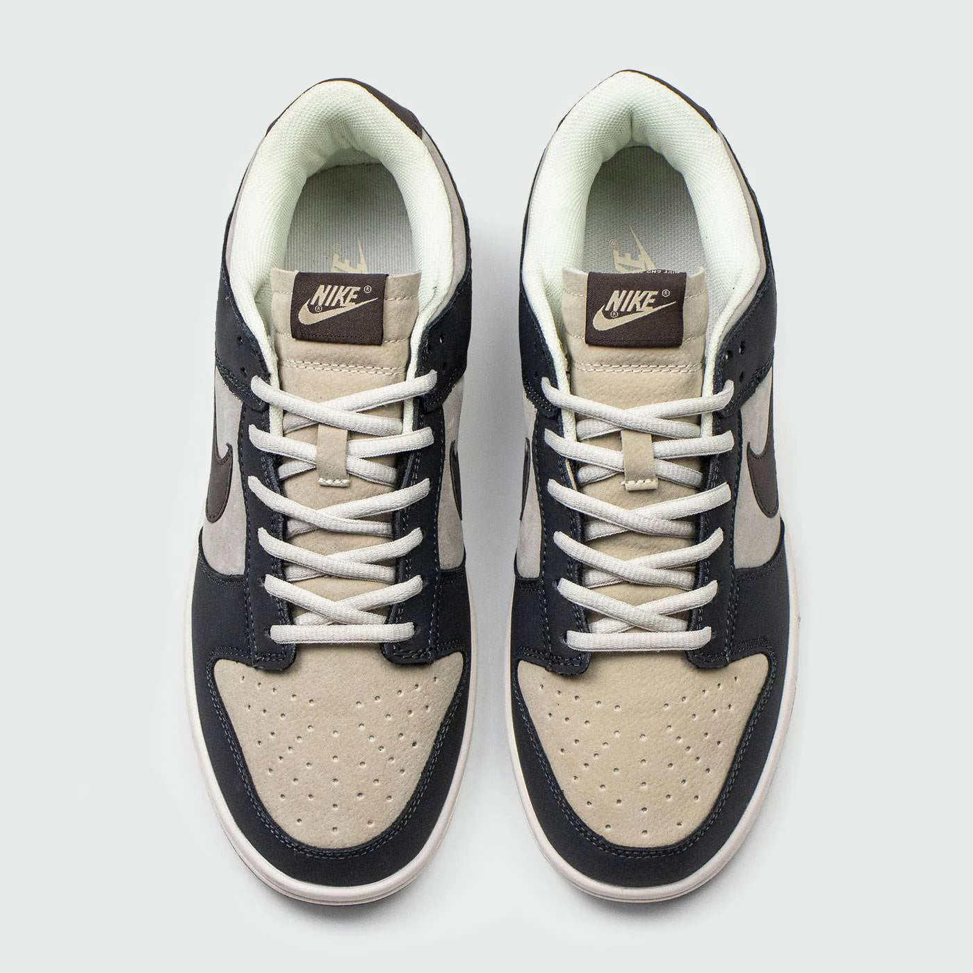 Nike Dunk Low Premium Beige Noir Élégance Confort