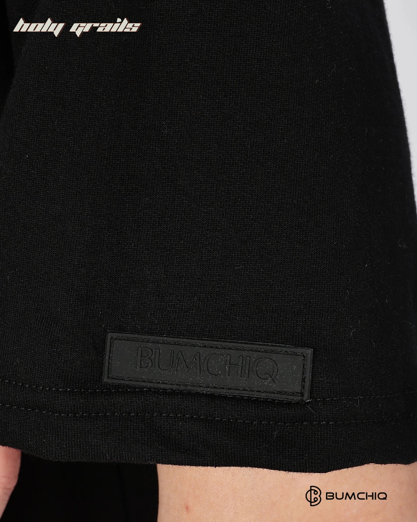 What If Black Oversize Tee HG x Bumchiq