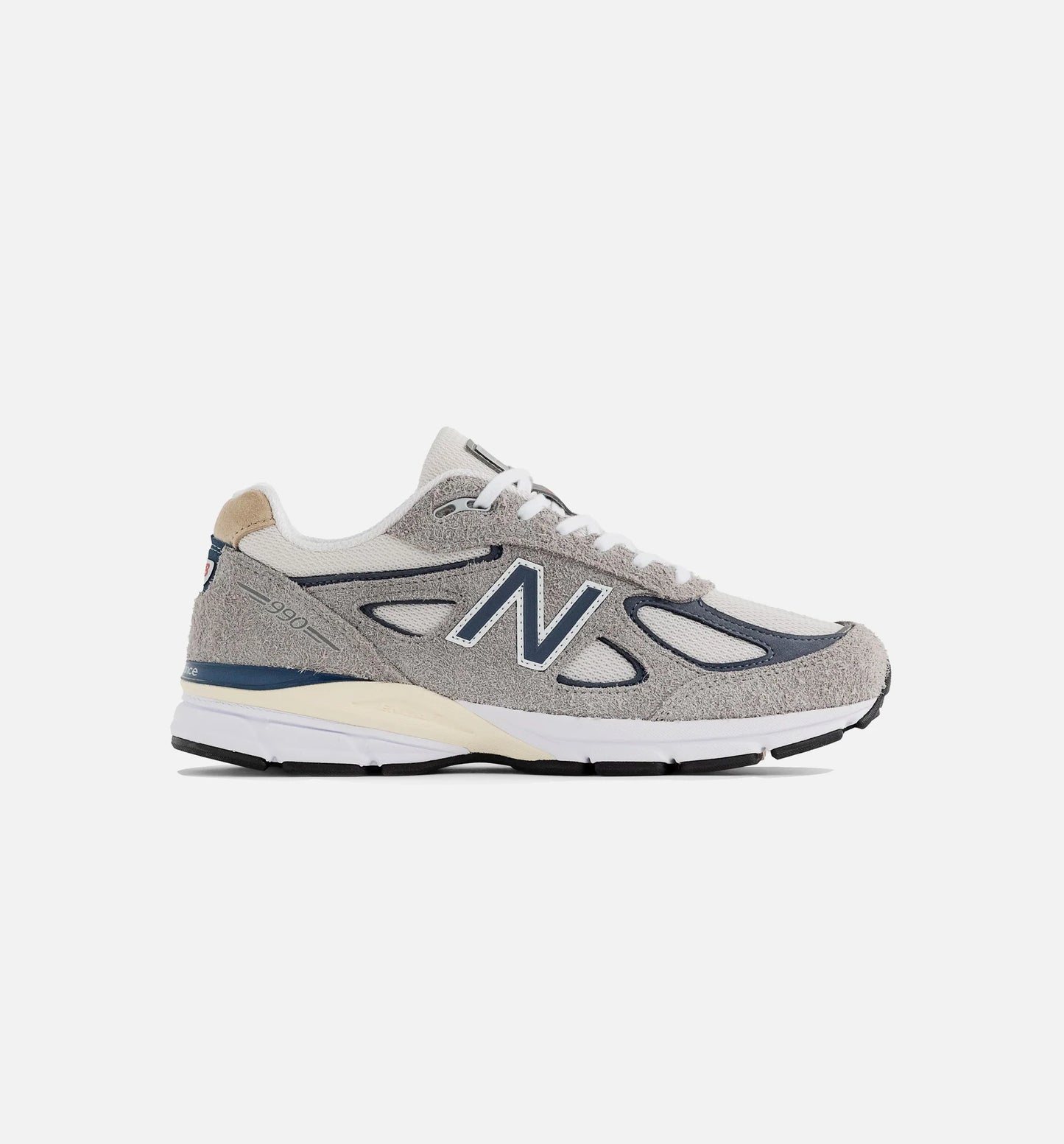 990v4 Grey Suede Mens Lifestyle Shoe Grey
