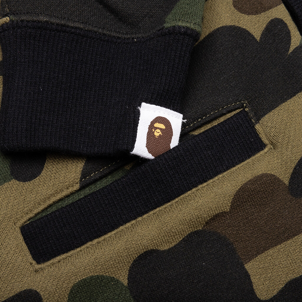 Kids 1st Camo Sweat Cardigan Green