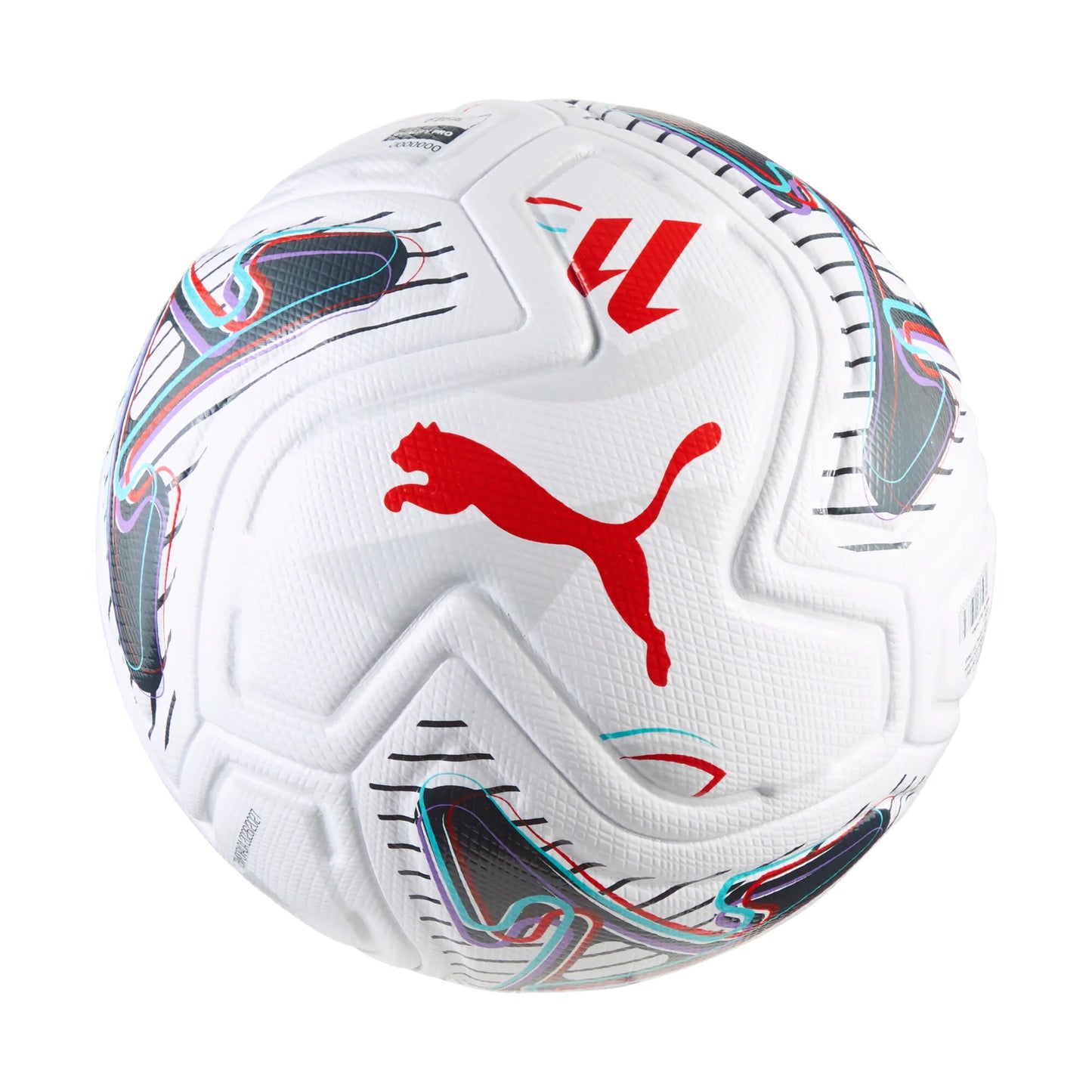 PUMA Stellar Nitro Ultimate LaLiga Soccer Ball White Multicolor