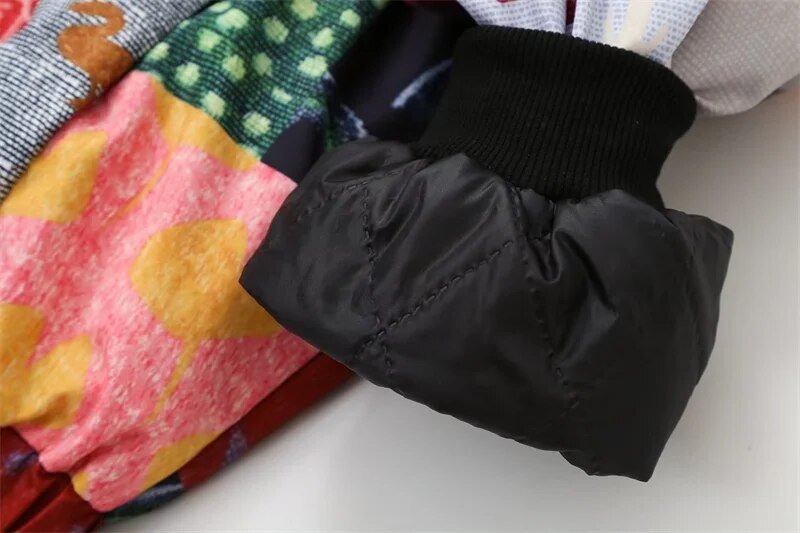 Multi-Print Quilted Reversible Jacket