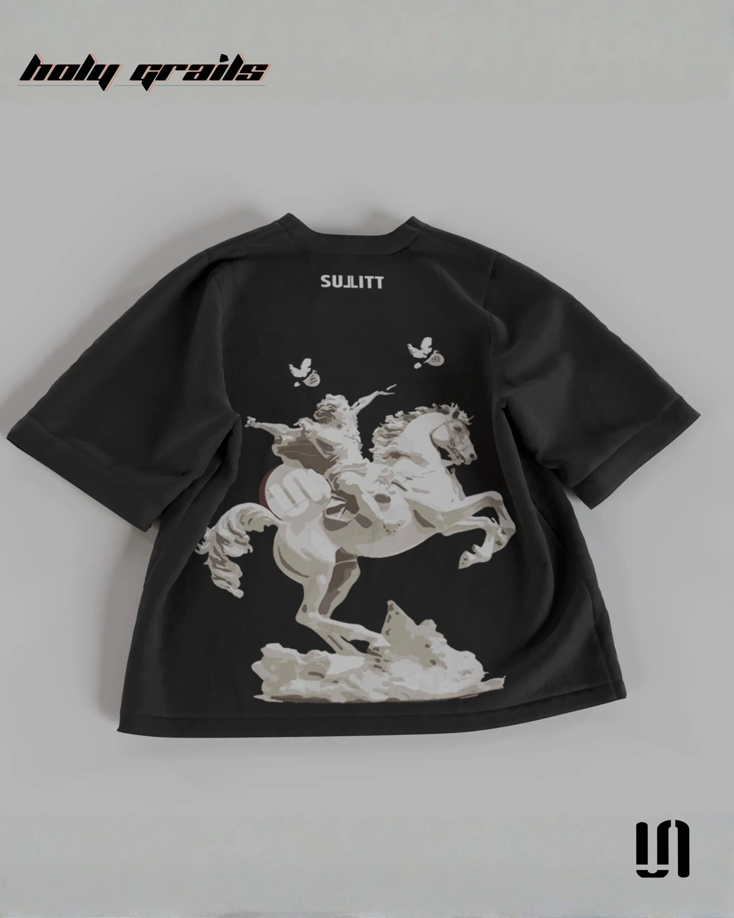 Mighty Horse Black Oversized Tee HG x Sullitt