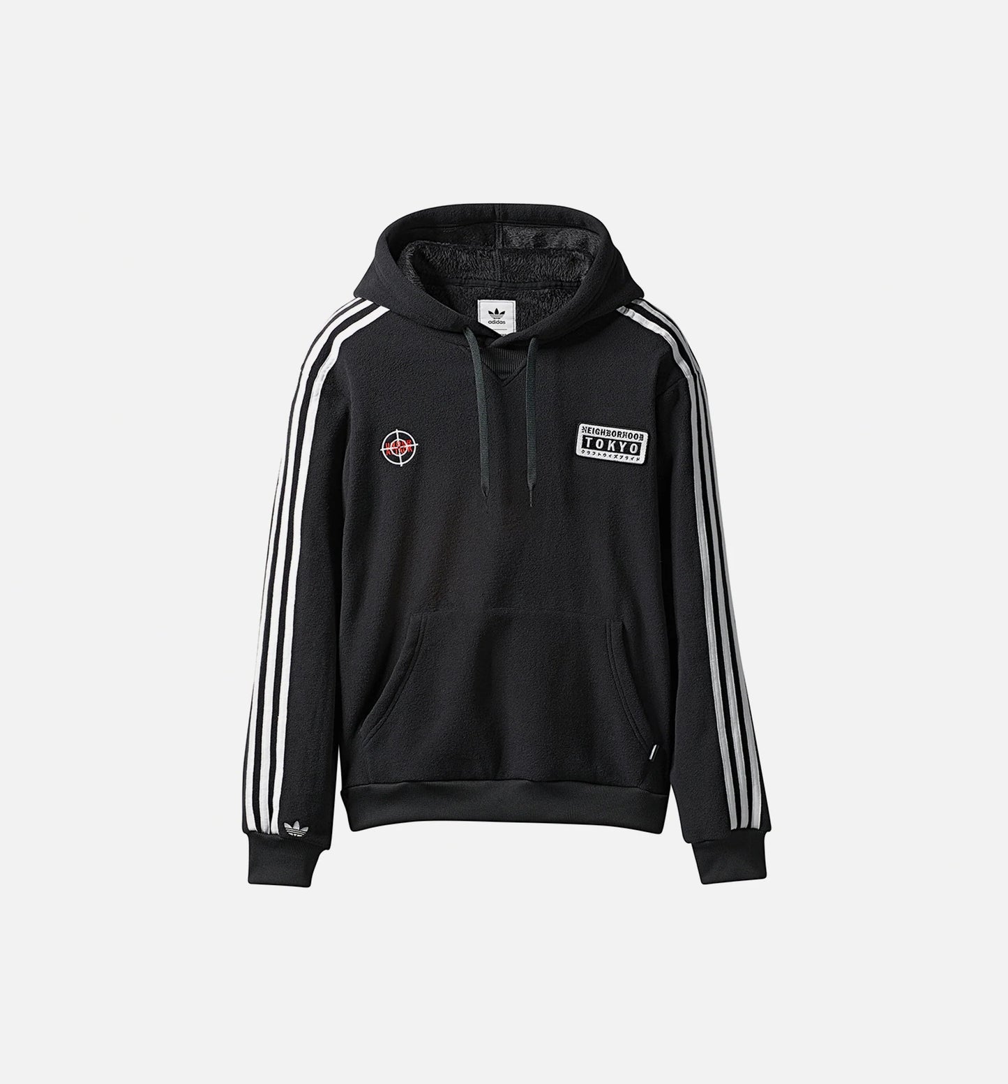 adidas X Neighborhood Collection Mens Hoodie Black White