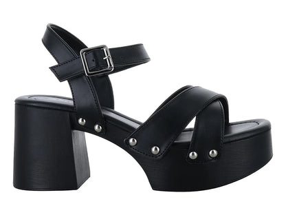 Sandalias Senties Negro para Mujer