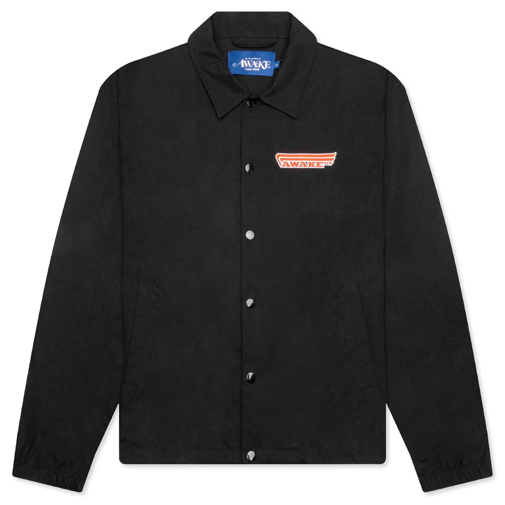 4 Wheeler Coaches Jacket Black