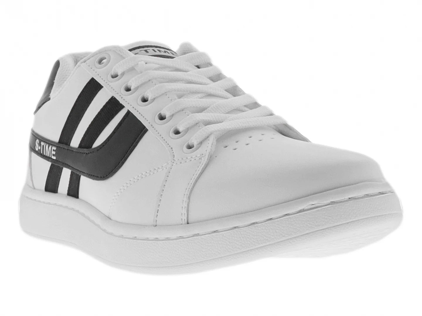 Tenis Sport Time Blanco Negro para Hombre