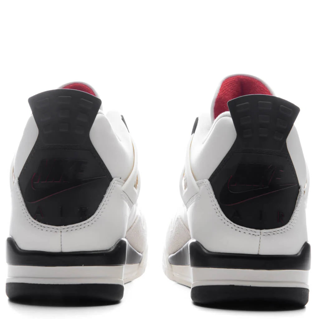 Air Jordan 4 Retro OG Flight Club Sail Black University Red