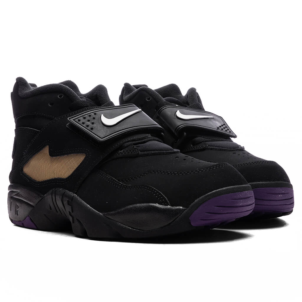 Air Diamond Turf Ravens Black White Club Purple Metallic Gold