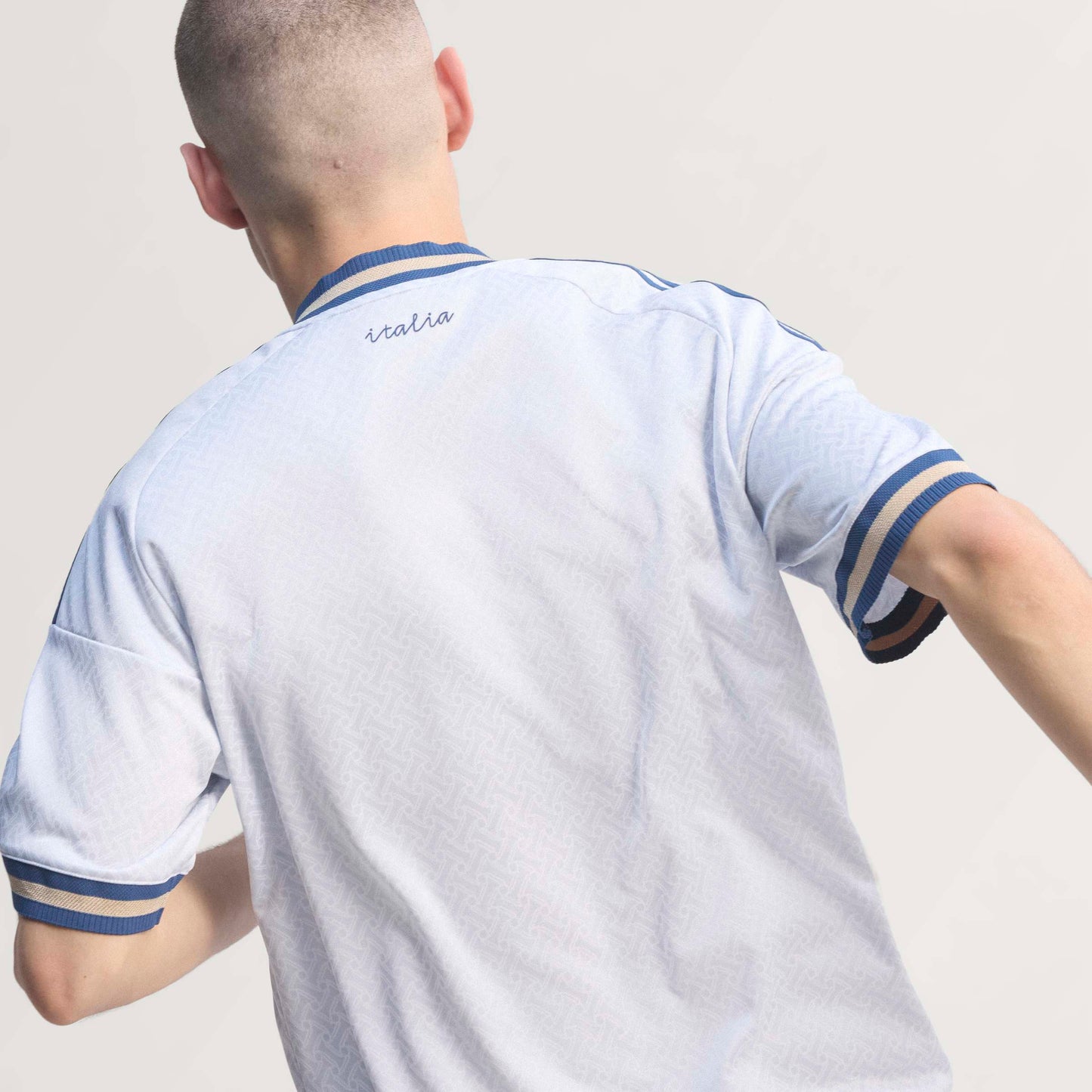 adidas Italy Away Authentic Mens Soccer Jersey 2026 Aero Blue