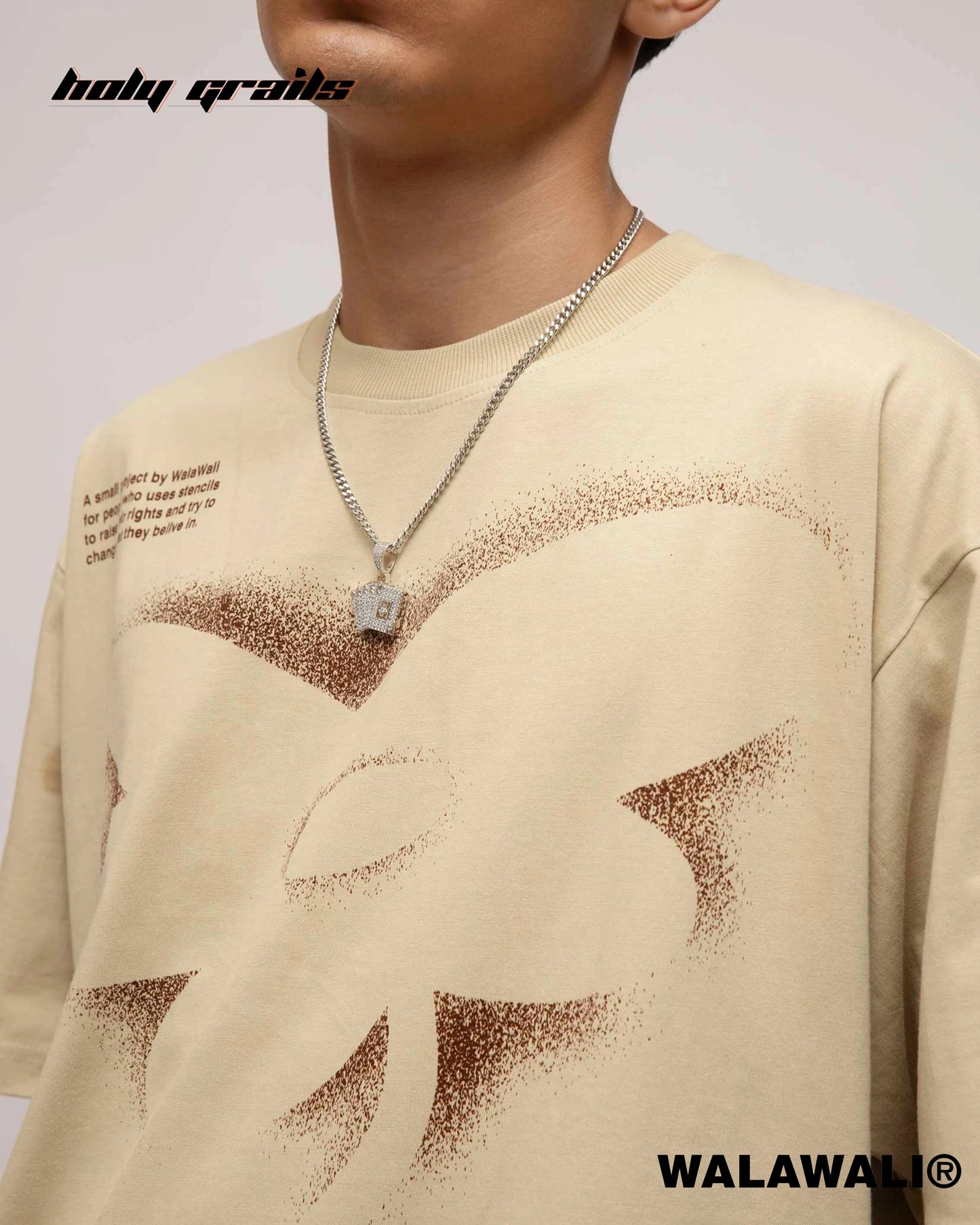 Stencil Art T Shirt HG X WalaWali